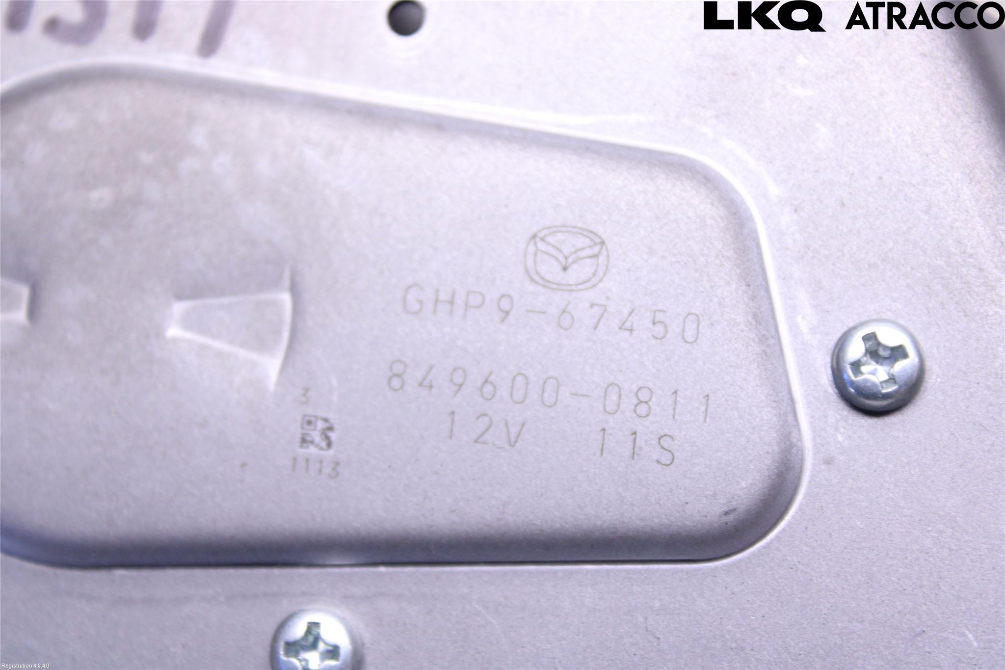 Mazda 6 13- Torkarmotor Baklucka