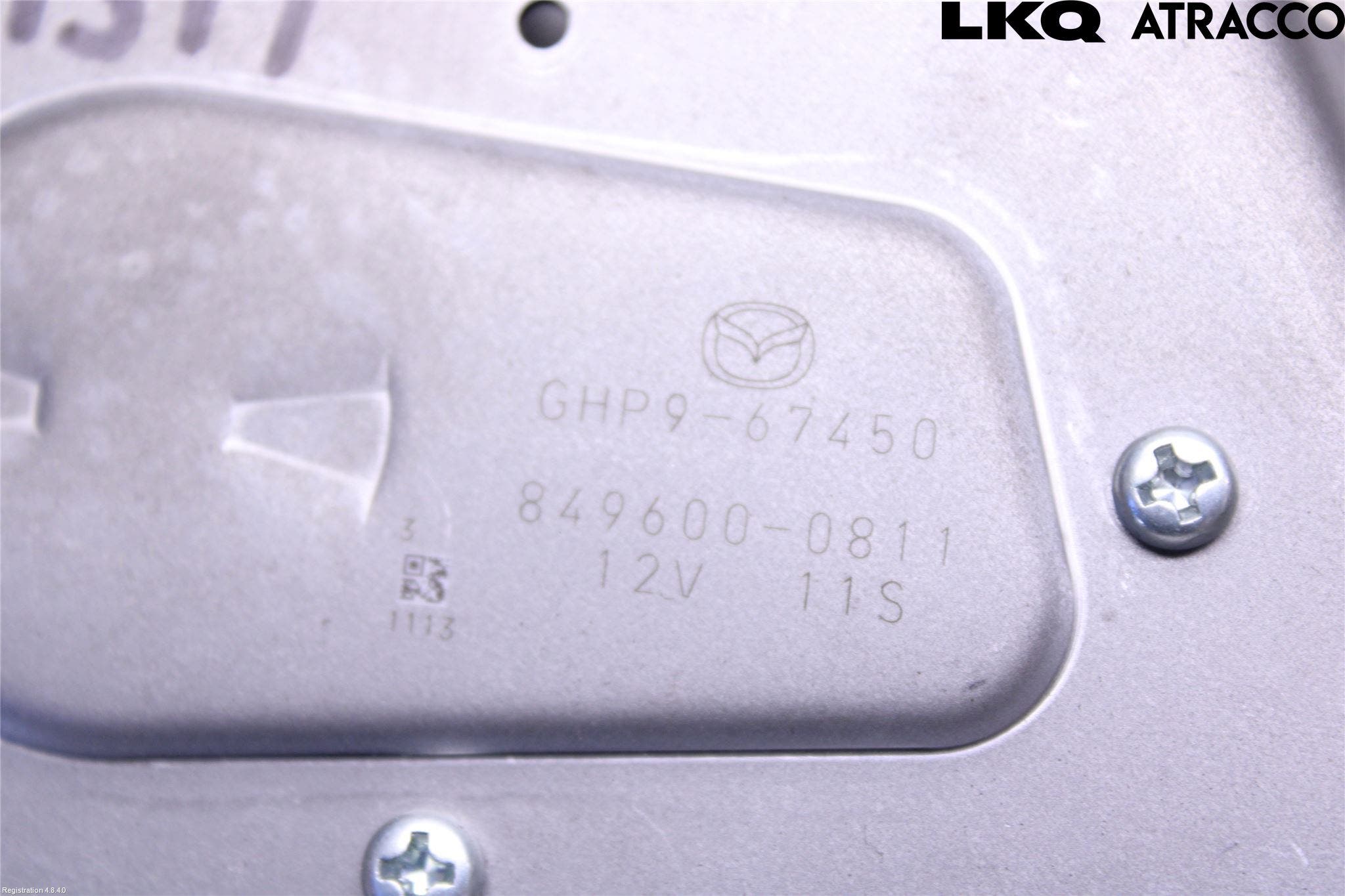 Mazda 6 13- Torkarmotor Baklucka