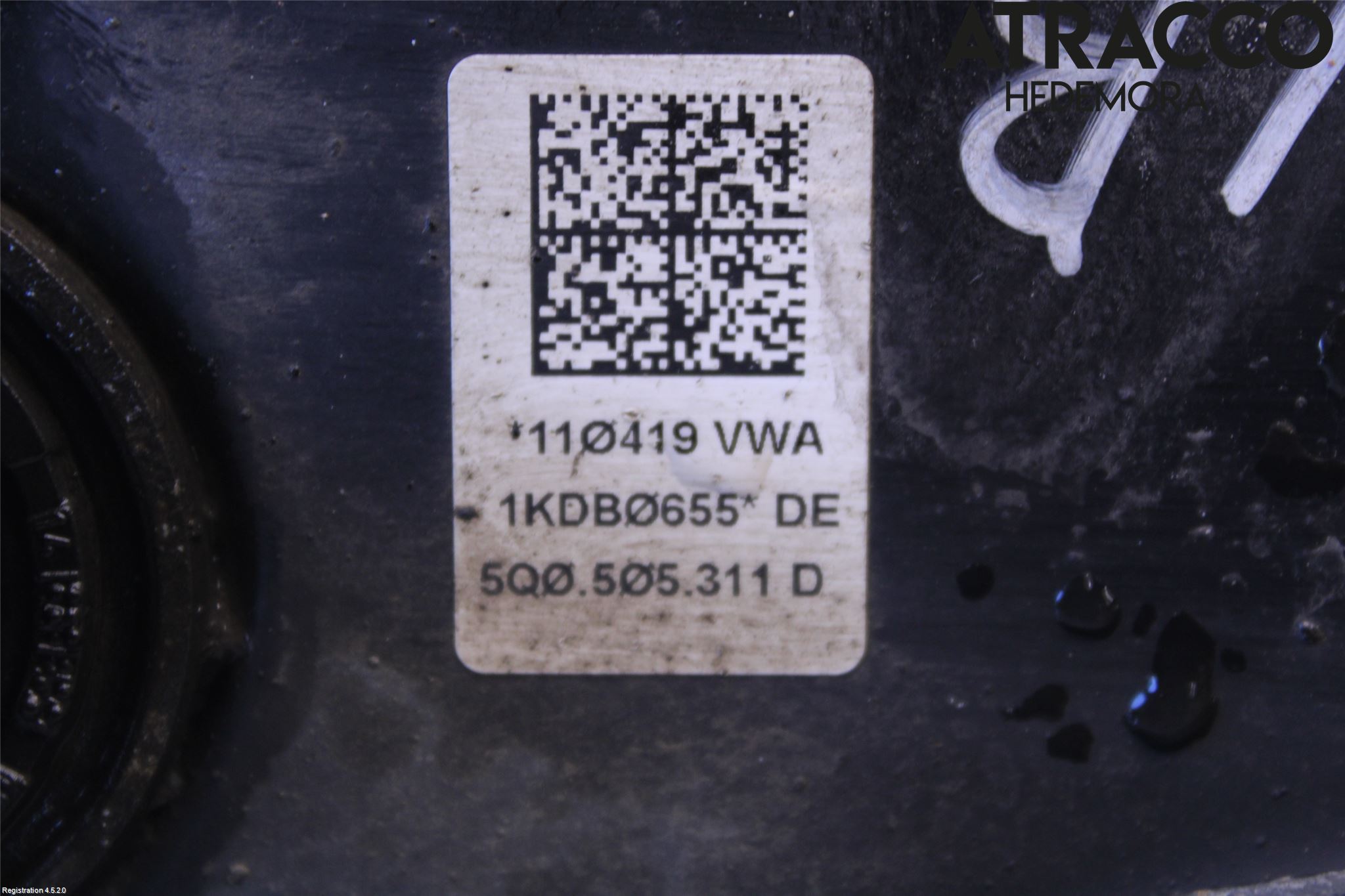 Audi A3/S3 8V 13-20 Bärarm Bak Höger