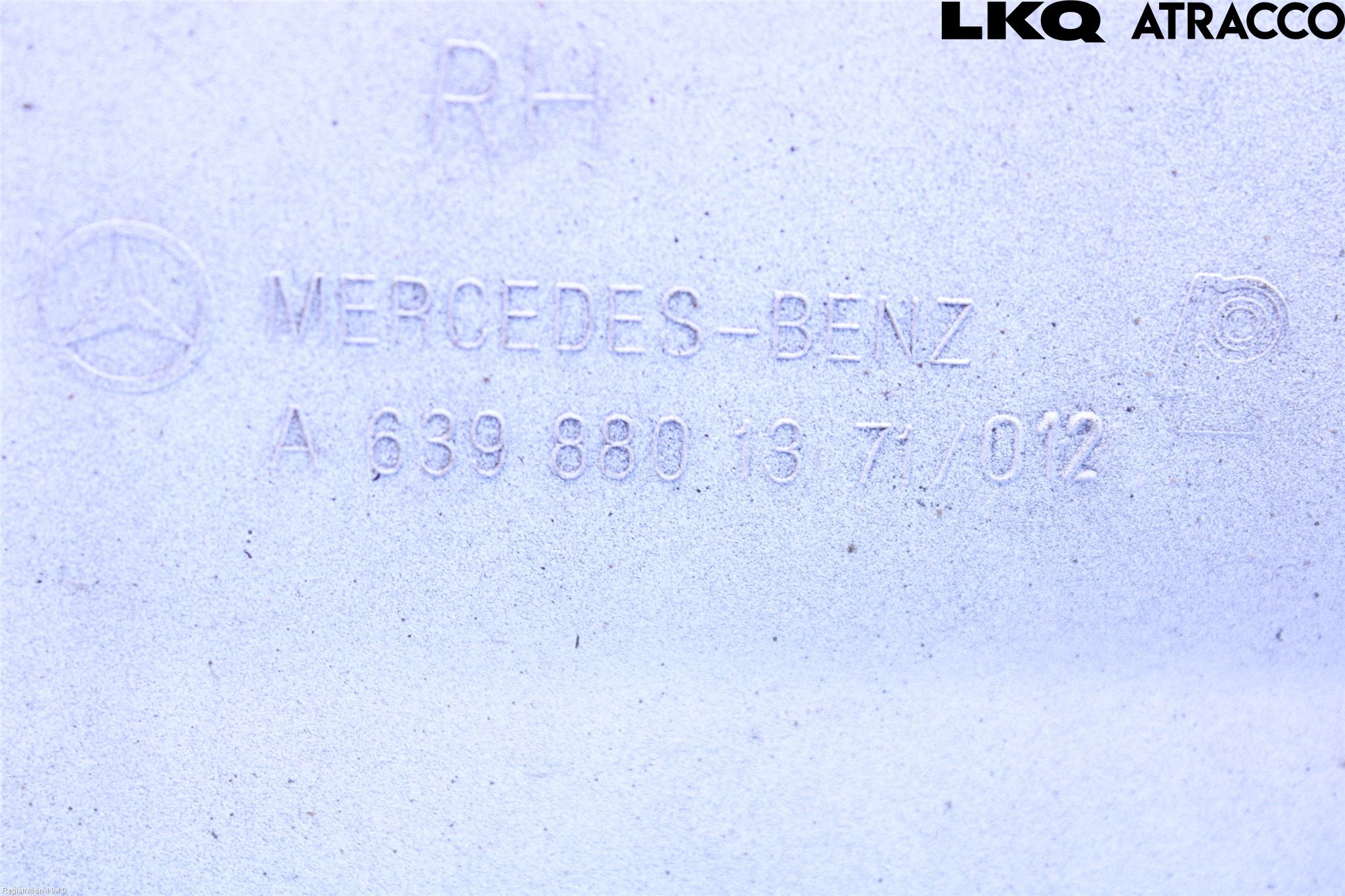 Mercedes-Benz MB VITO/VIANO (W639) 04-14 Stötfångardel Bak Hö