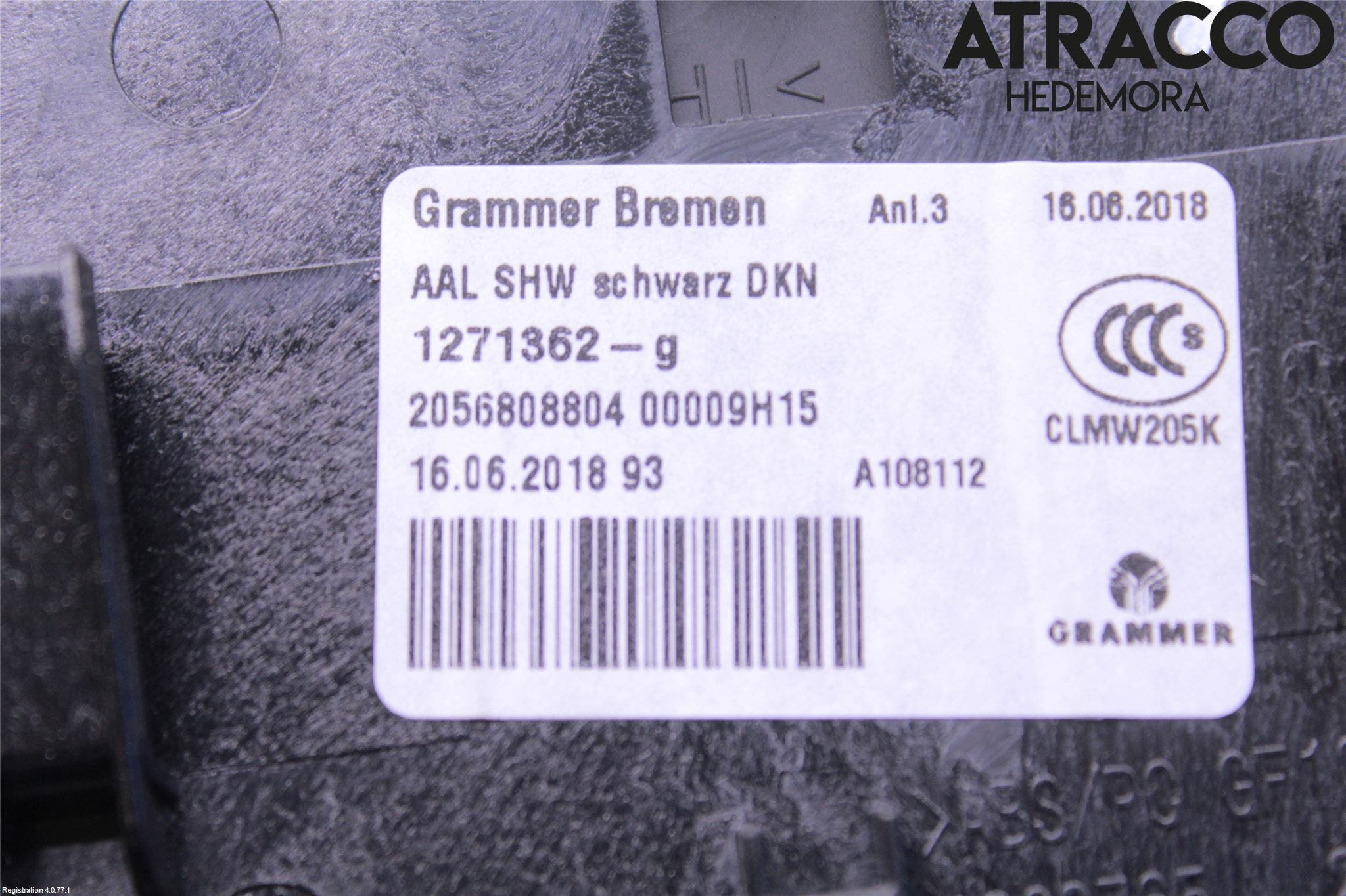 Mercedes-Benz MB C-KLASS (W205) 14-21 Inredning Armstöd