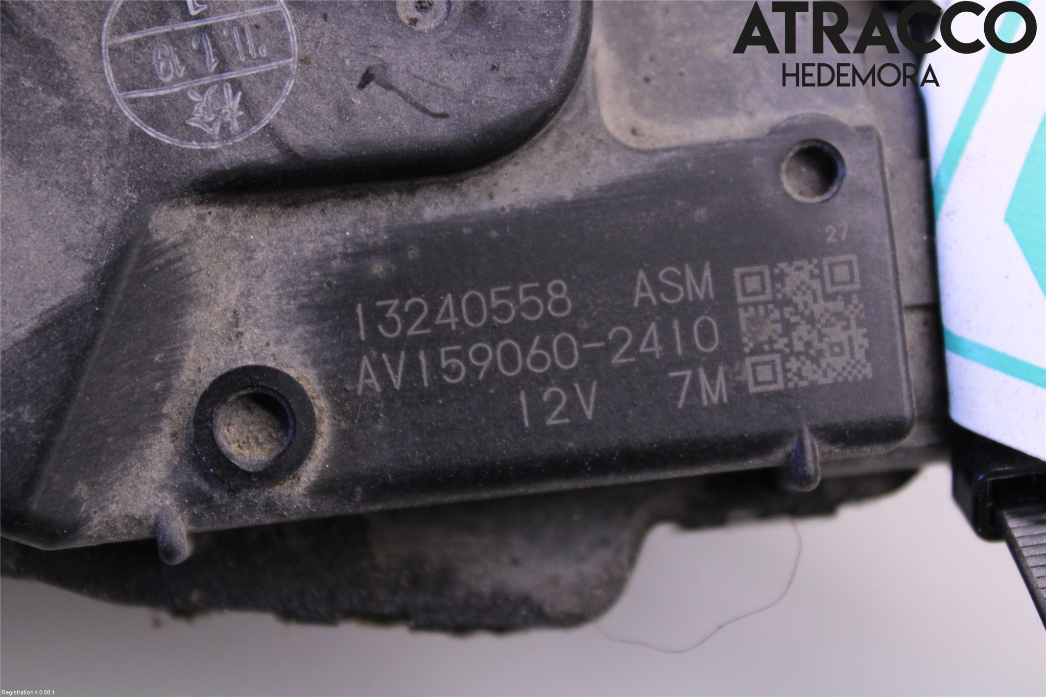 Saab 9-5 10-12 Torkarmotor Vindruta