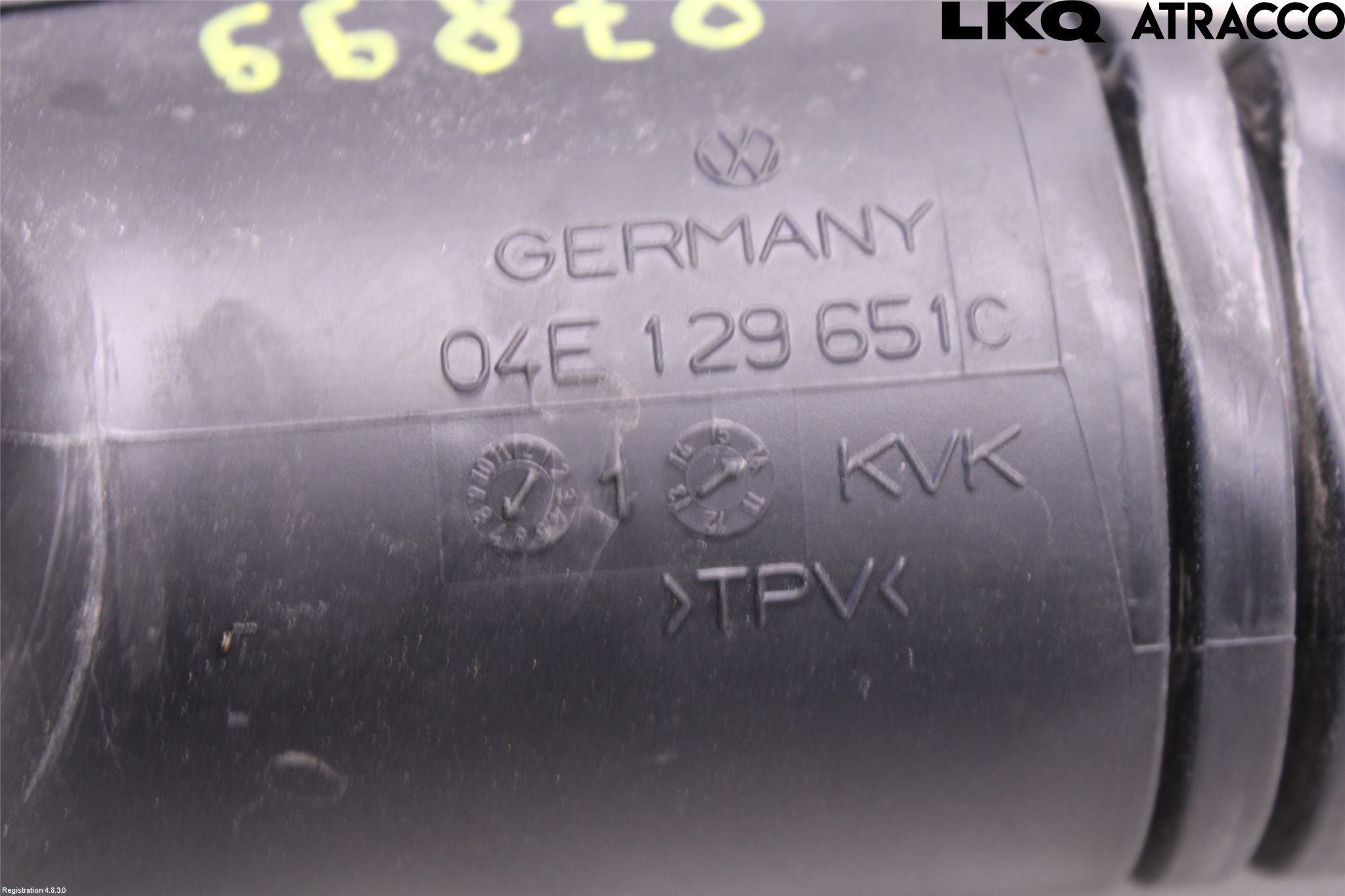 Volkswagen VW PASSAT 15-19 Injgummibälg-Slang