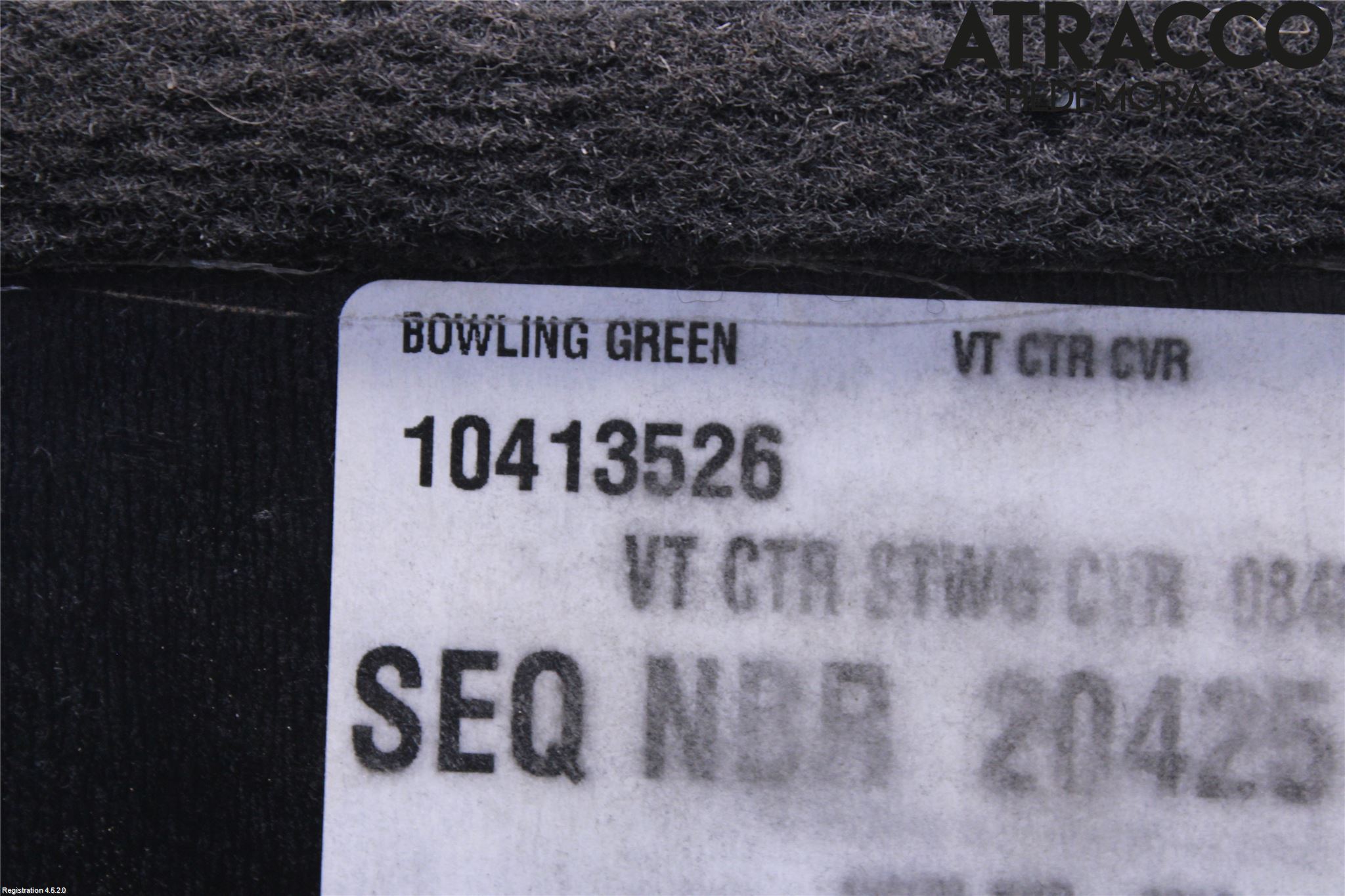 Chevrolet CORVETTE Bagage Golv