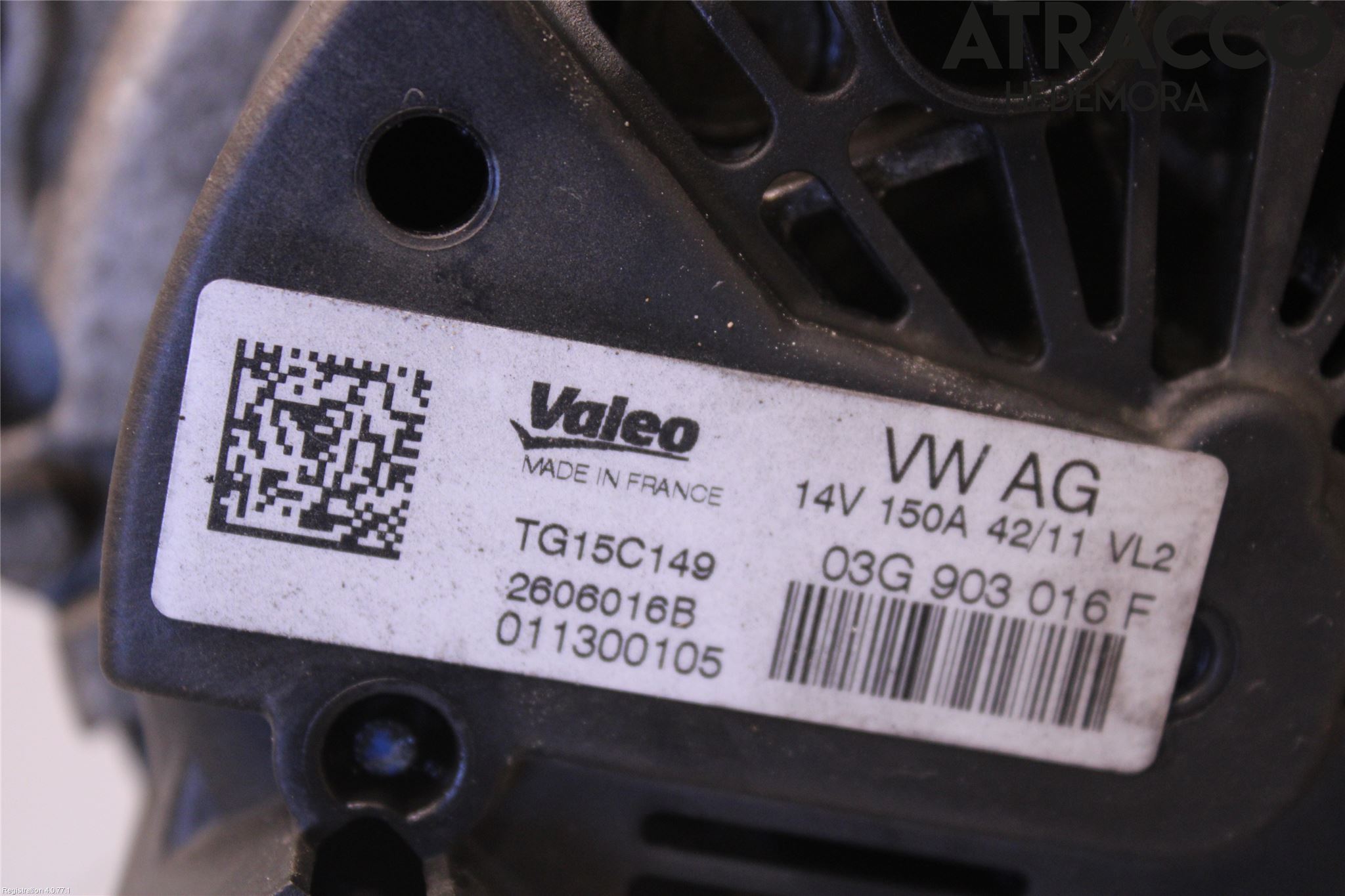 Audi Q5 09-16 Generator