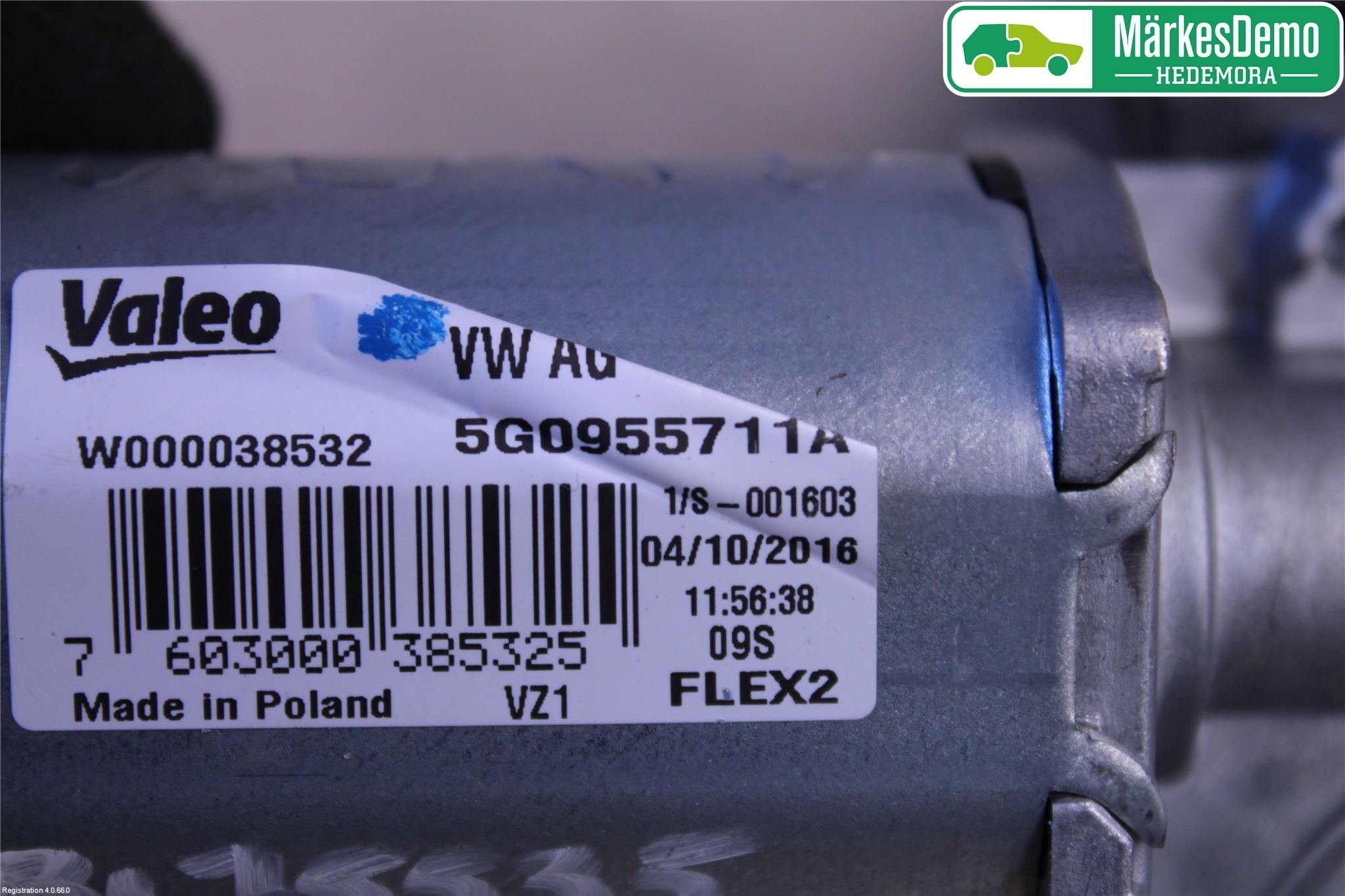 Volkswagen VW TIGUAN 16-24 Torkarmotor Baklucka