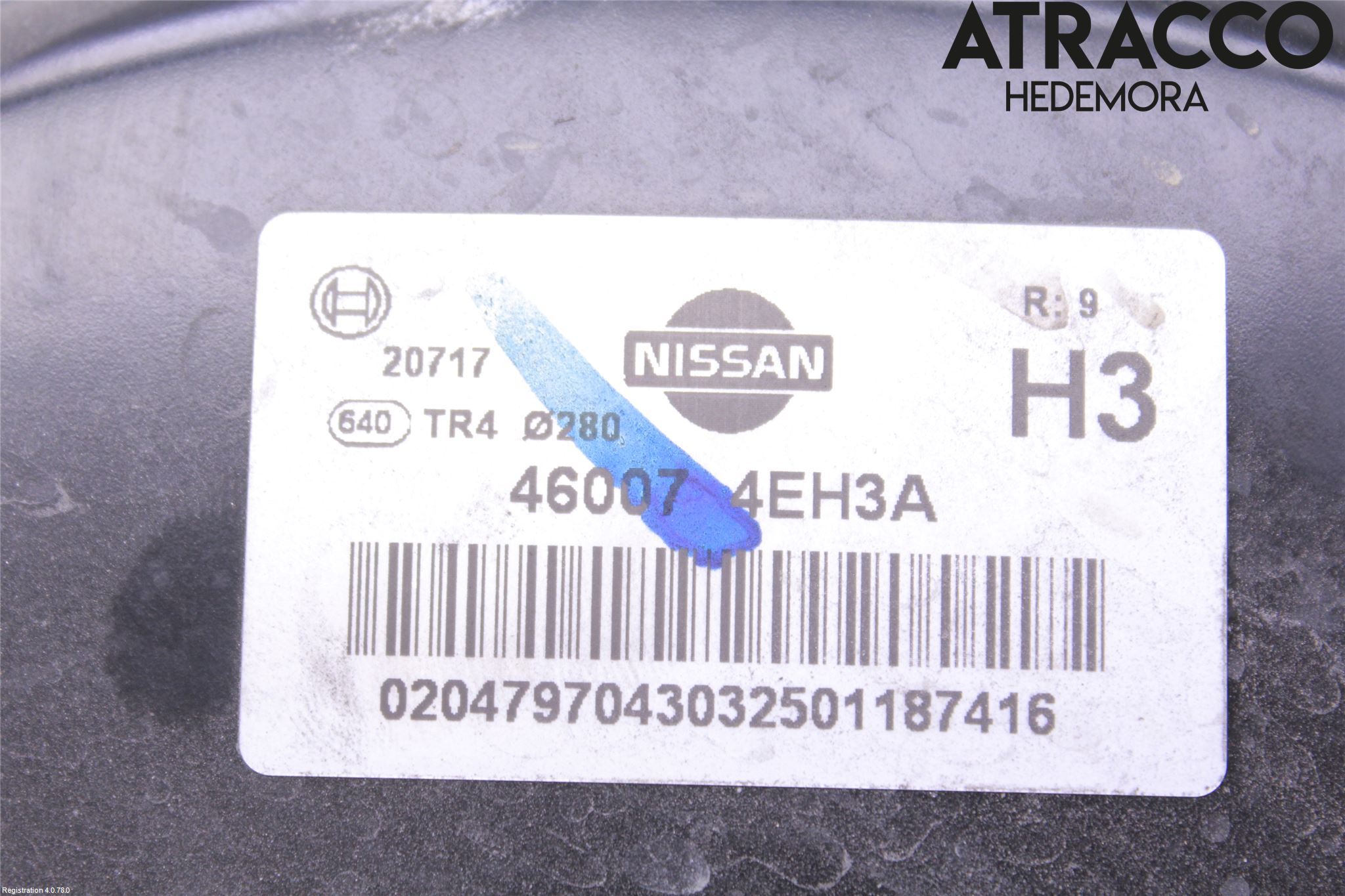 Nissan QASHQAI 17-21 Bromsservo