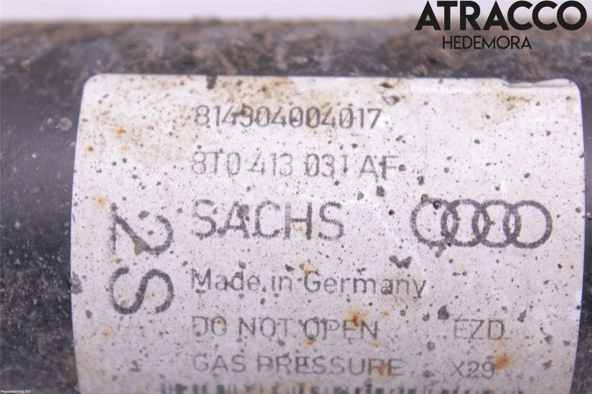 Audi A5 07-16 Fjäderben Fram Höger