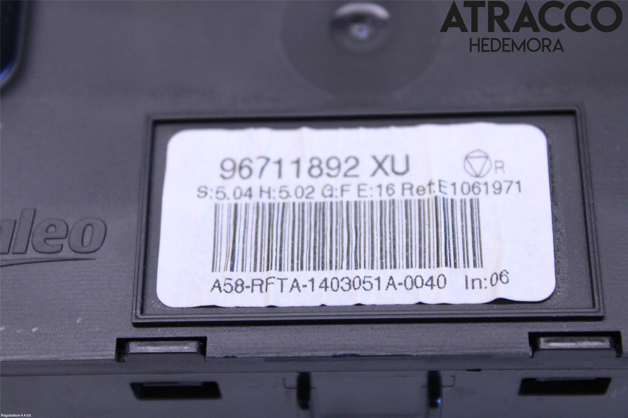 Citroen C3 PICASSO Ac Styrenhet Ac Manöveren