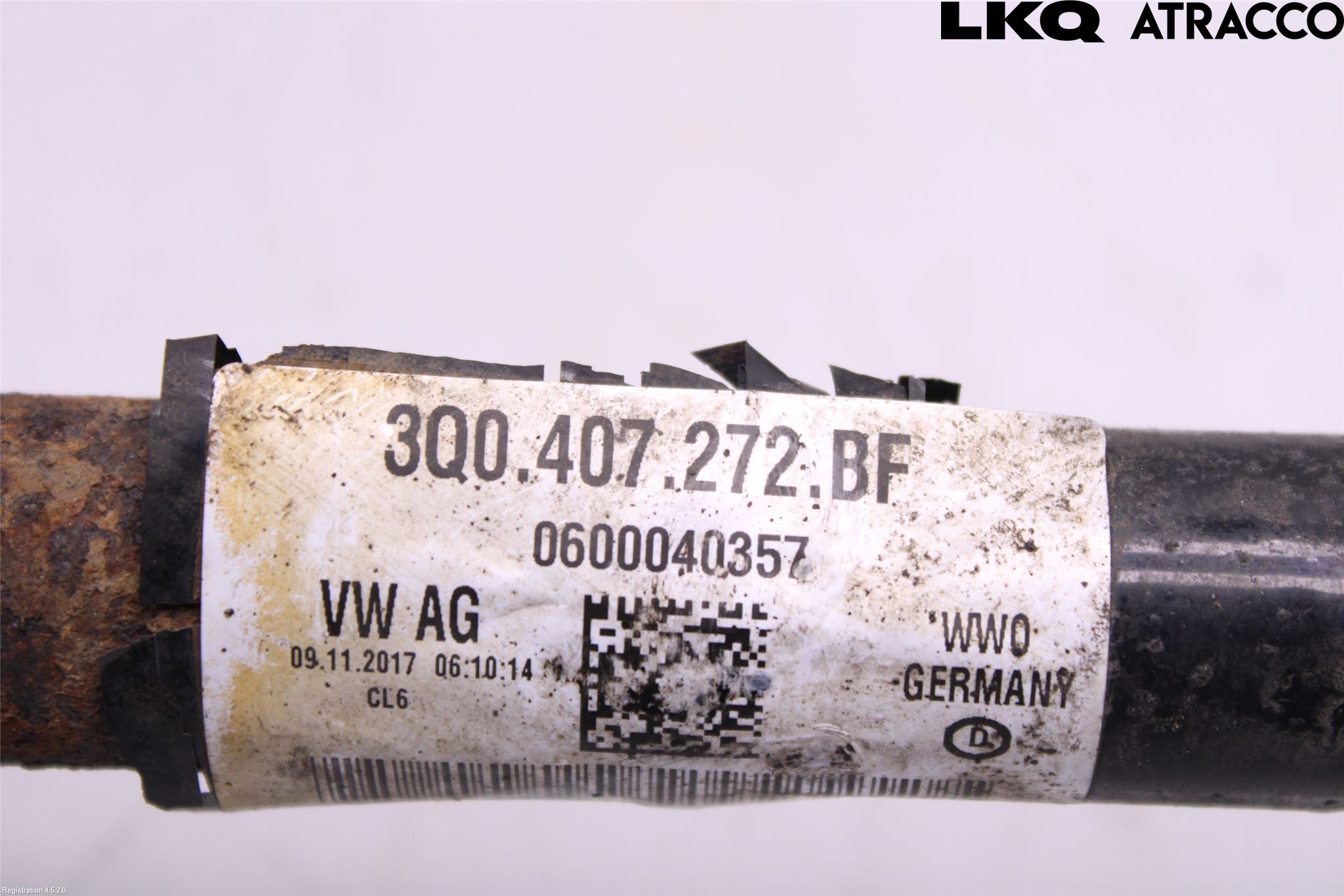 Volkswagen VW TIGUAN 16-24 Drivaxel Fram Höger