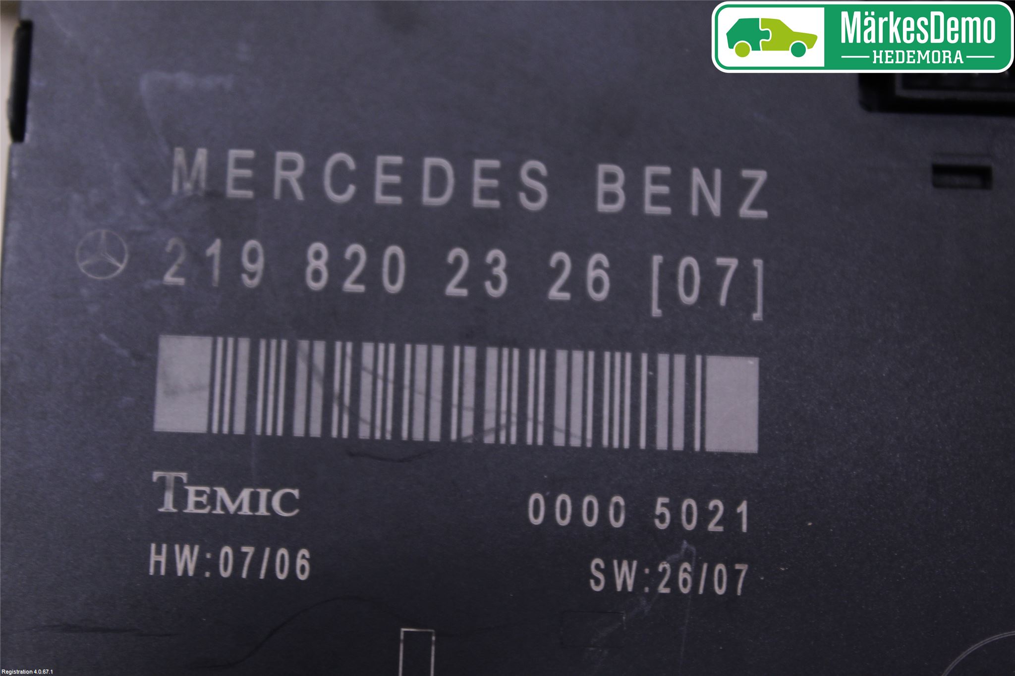 Mercedes-Benz MB CLS (C219) 03-11 Styrenhet Dörr