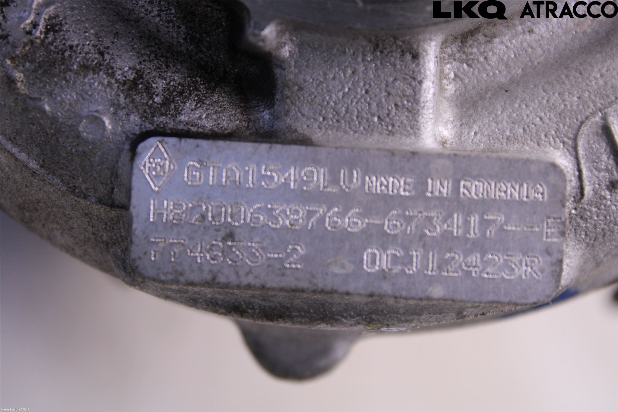 Nissan QASHQAI 10-14 Turboaggregat