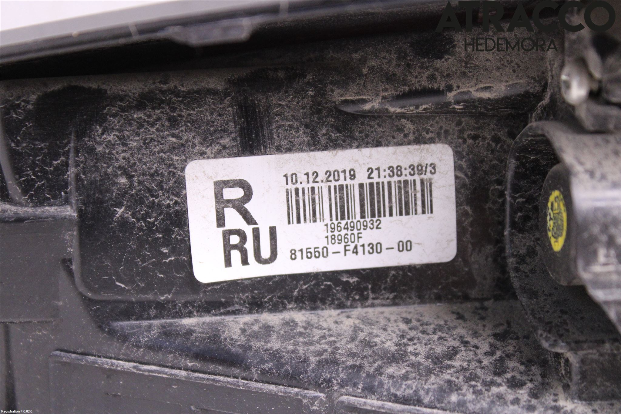 Toyota C-HR 16-23 Bakljus Höger