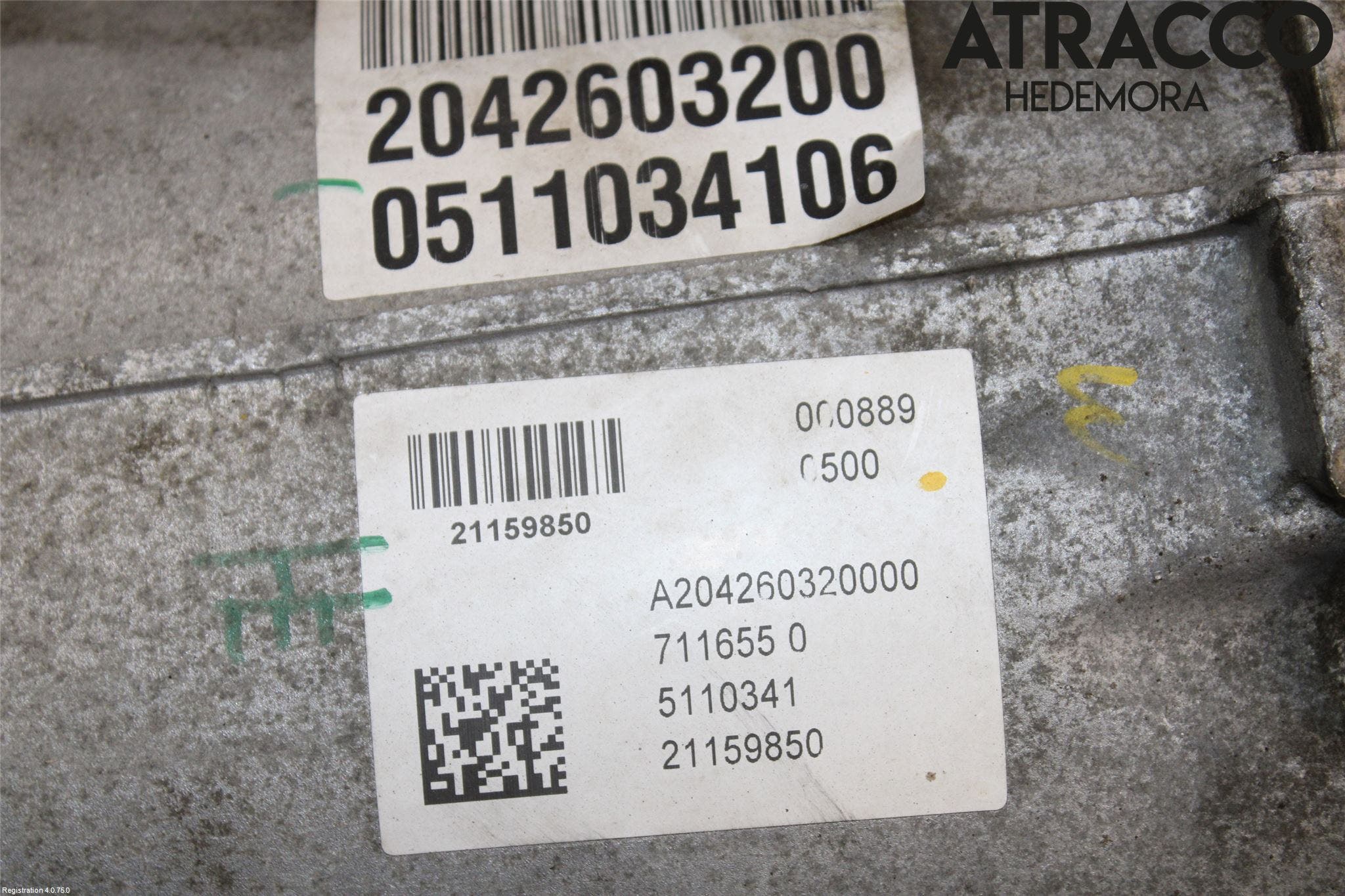 Mercedes-Benz MB E-KLASS (W212) 09-16 Växellåda Man 6 Vxl