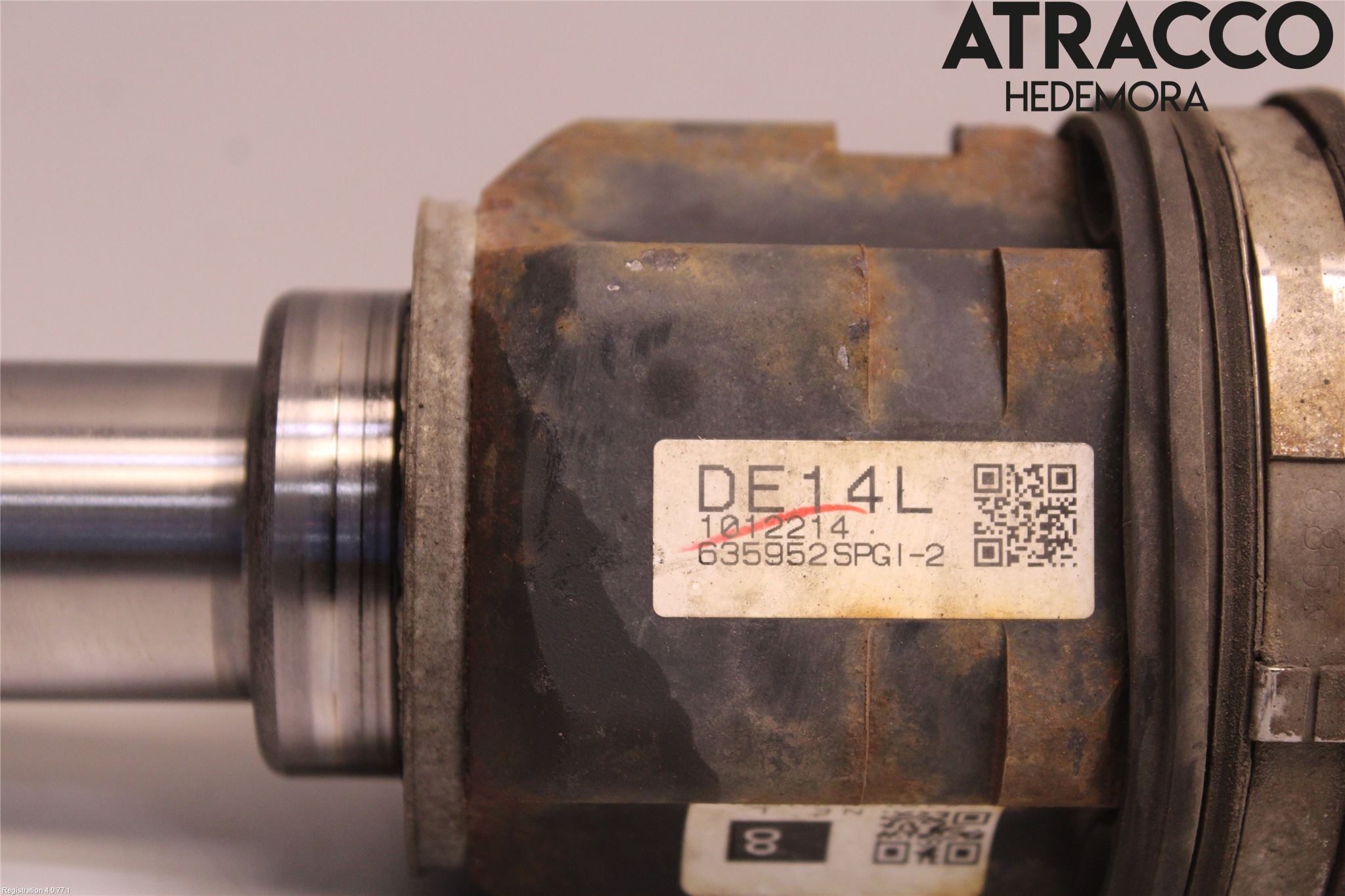 Toyota AURIS 10-12 Drivaxel Fram Vänster