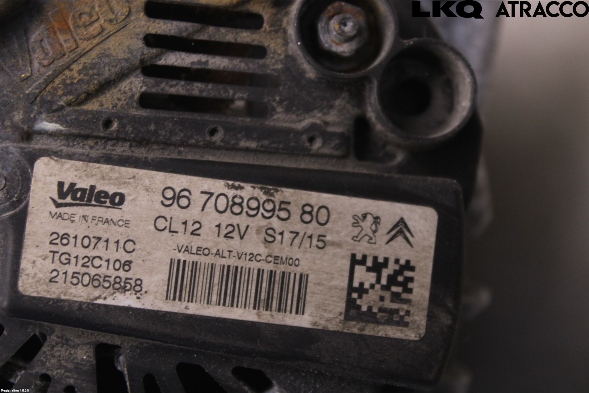 Peugeot 308 14-21 Generator