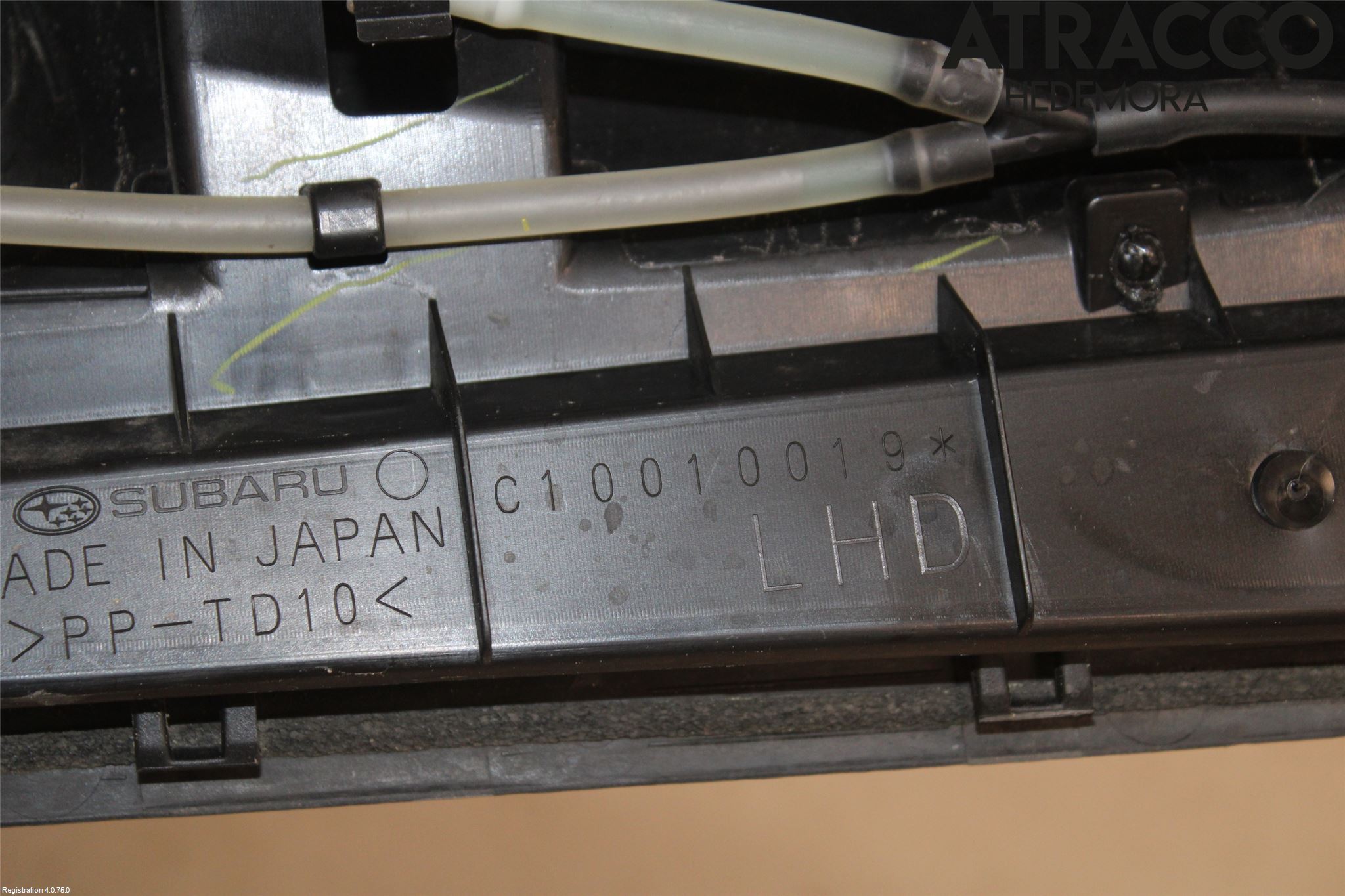 Subaru XV 12-17 Torpedplåt-Torpedplast
