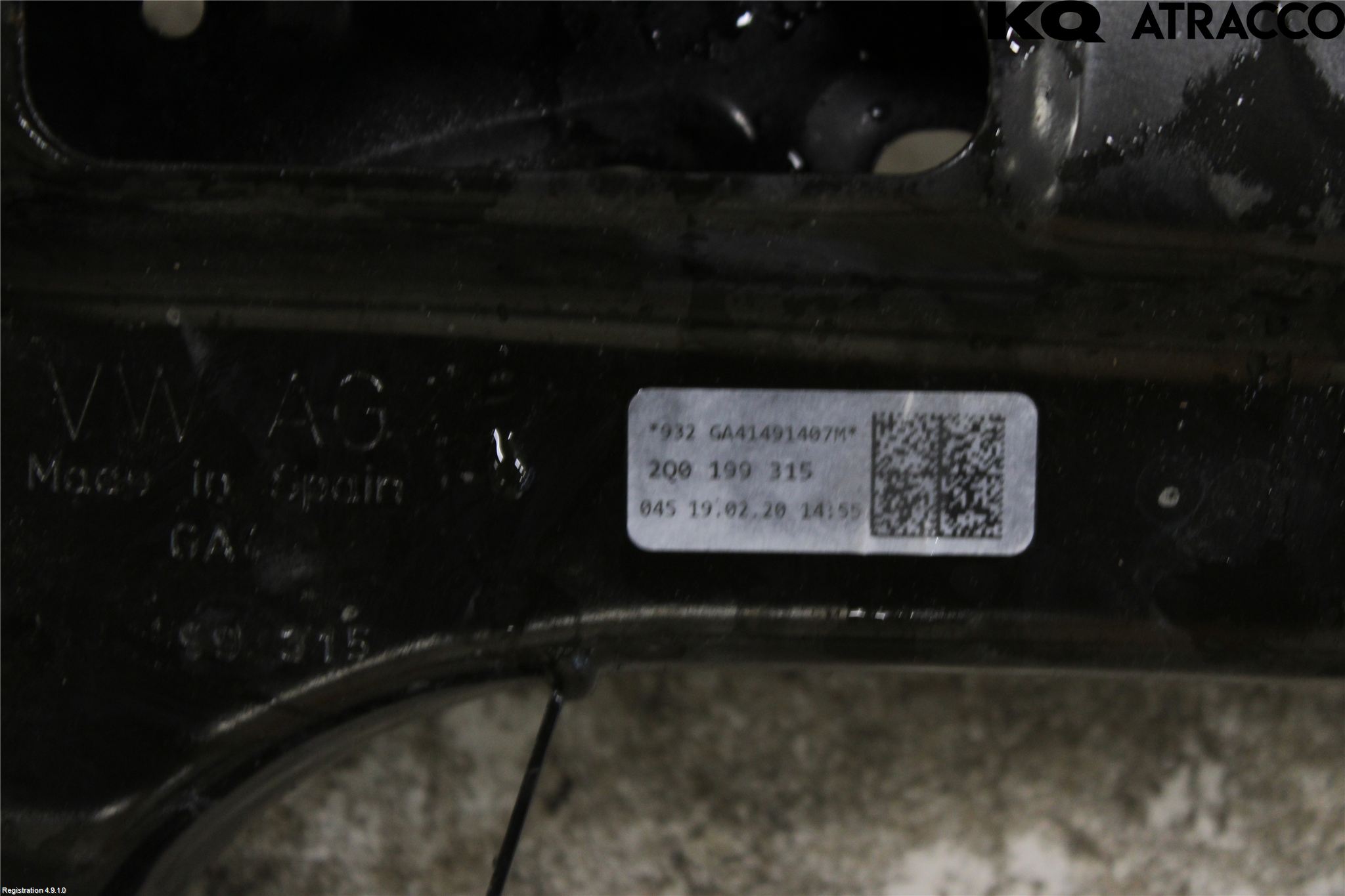 Seat IBIZA V 17-20 Framvagnsbalk