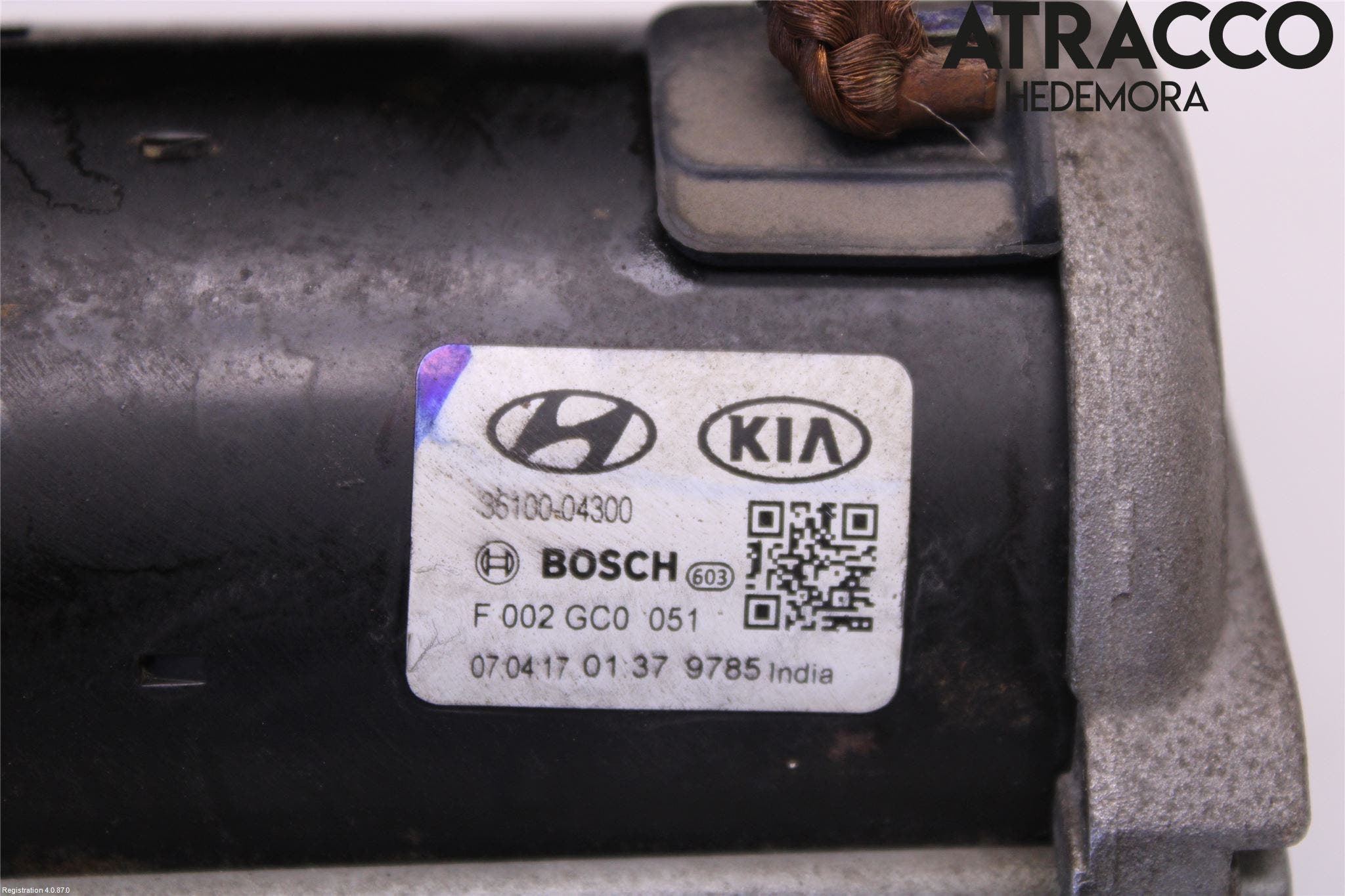 Kia PICANTO 17- Startmotor