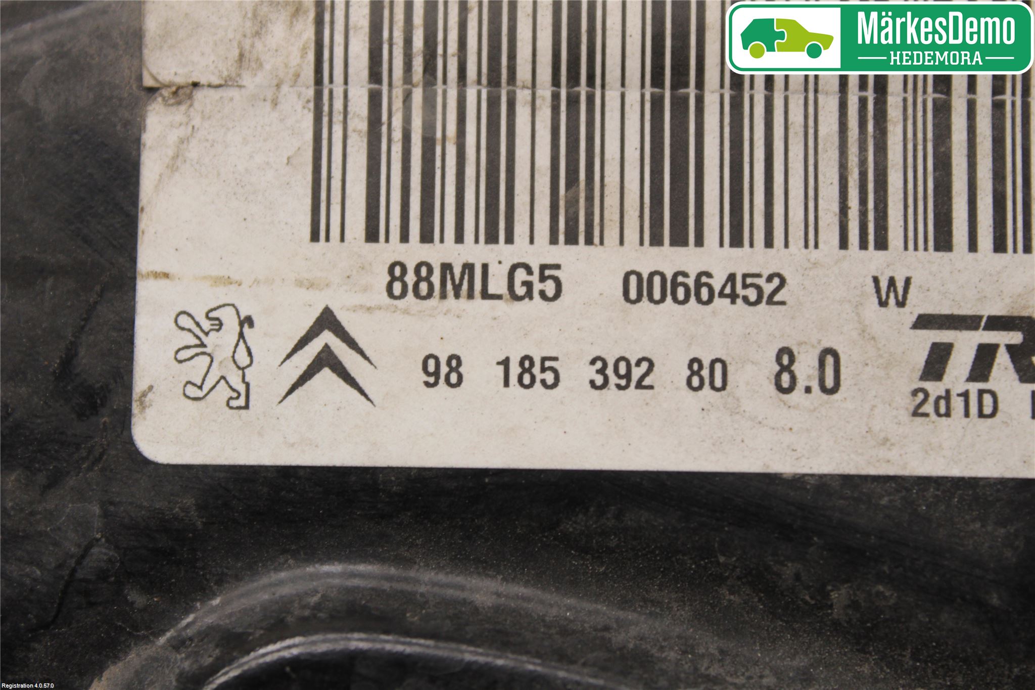 Peugeot PARTNER 16-18 Bromsservo