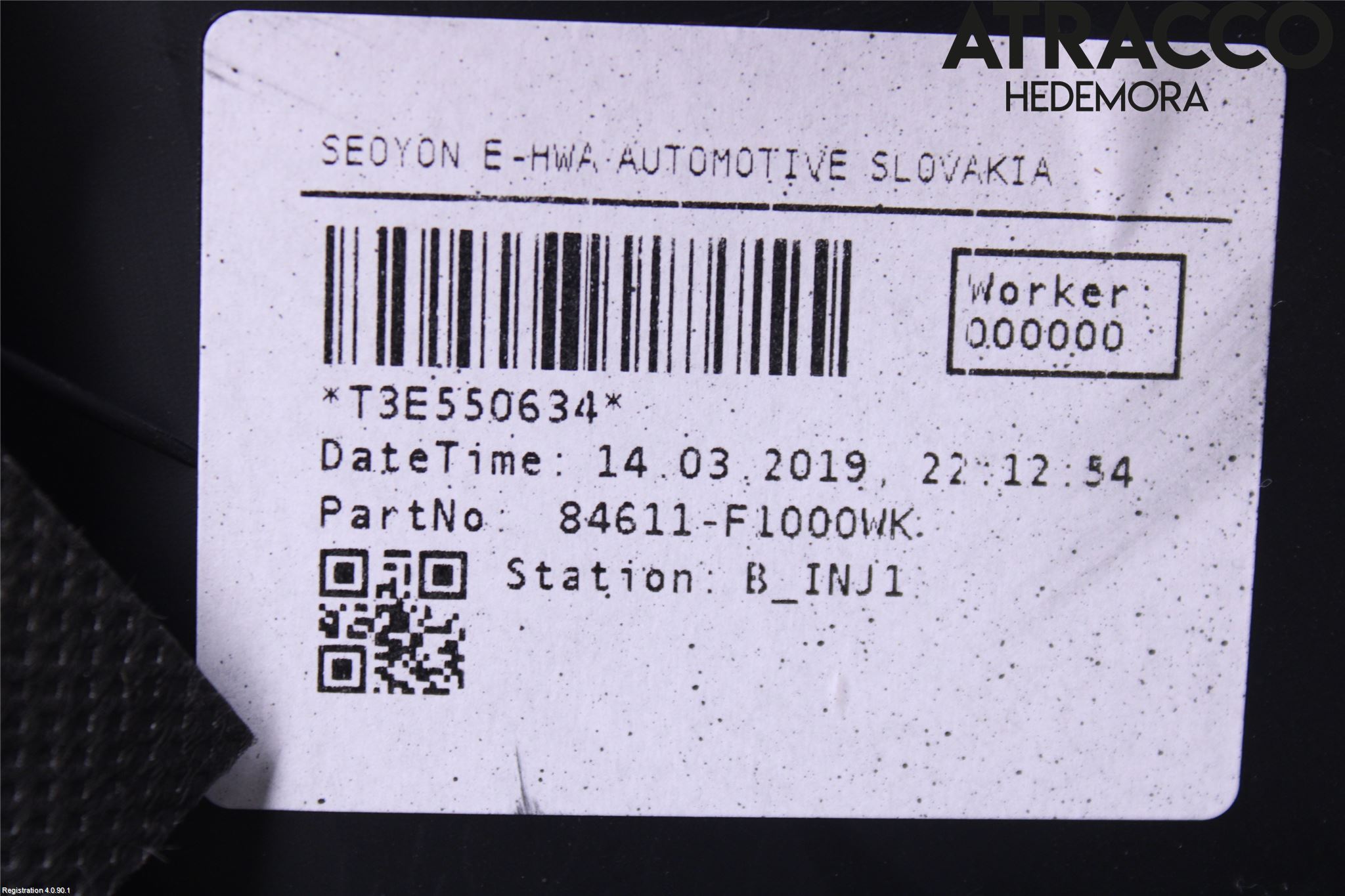 Kia SPORTAGE (QL) 16-21 Inr Tunnelfack
