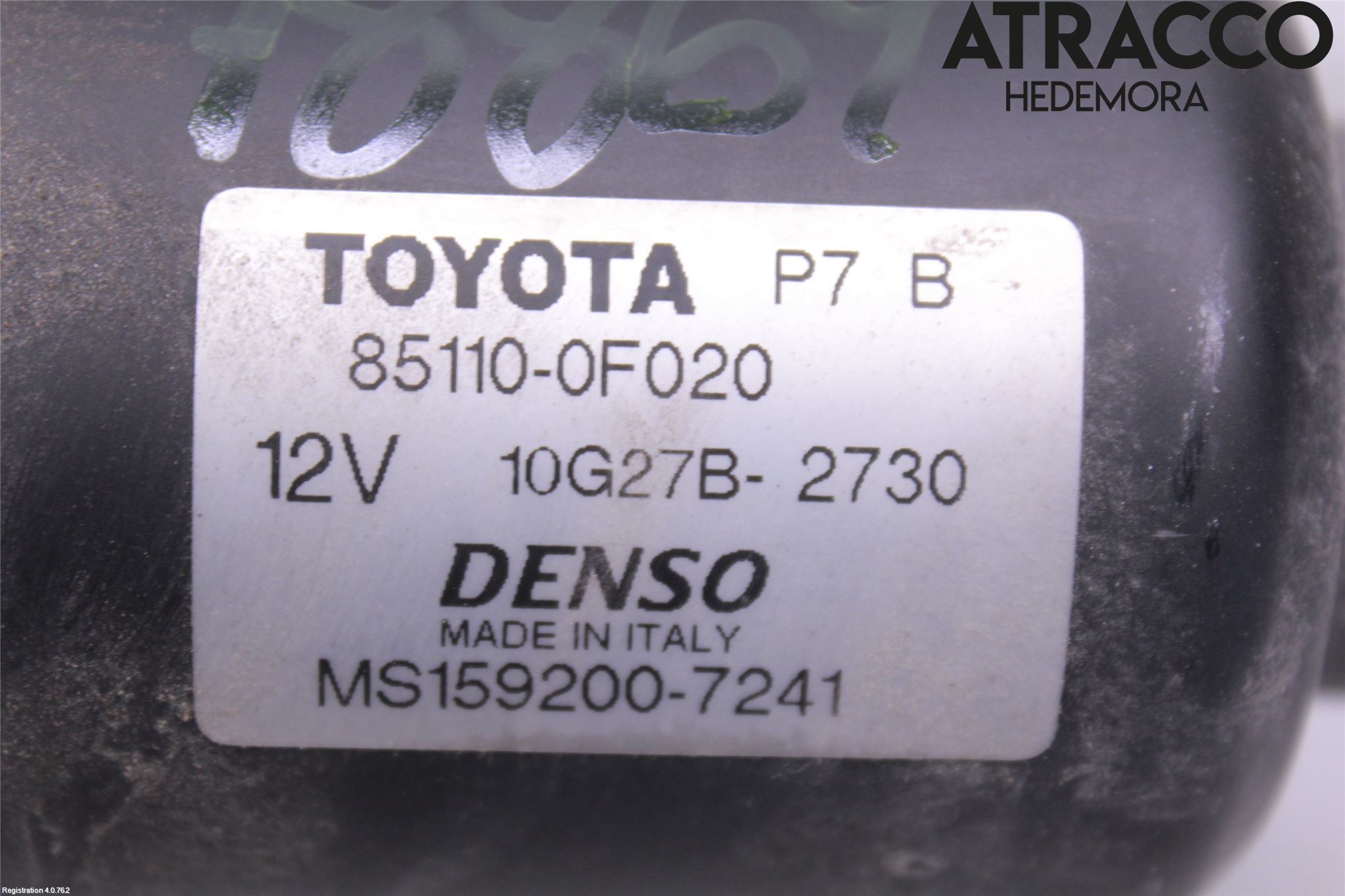 Toyota COROLLA VERSO 04-07 Torkarmotor Vindruta