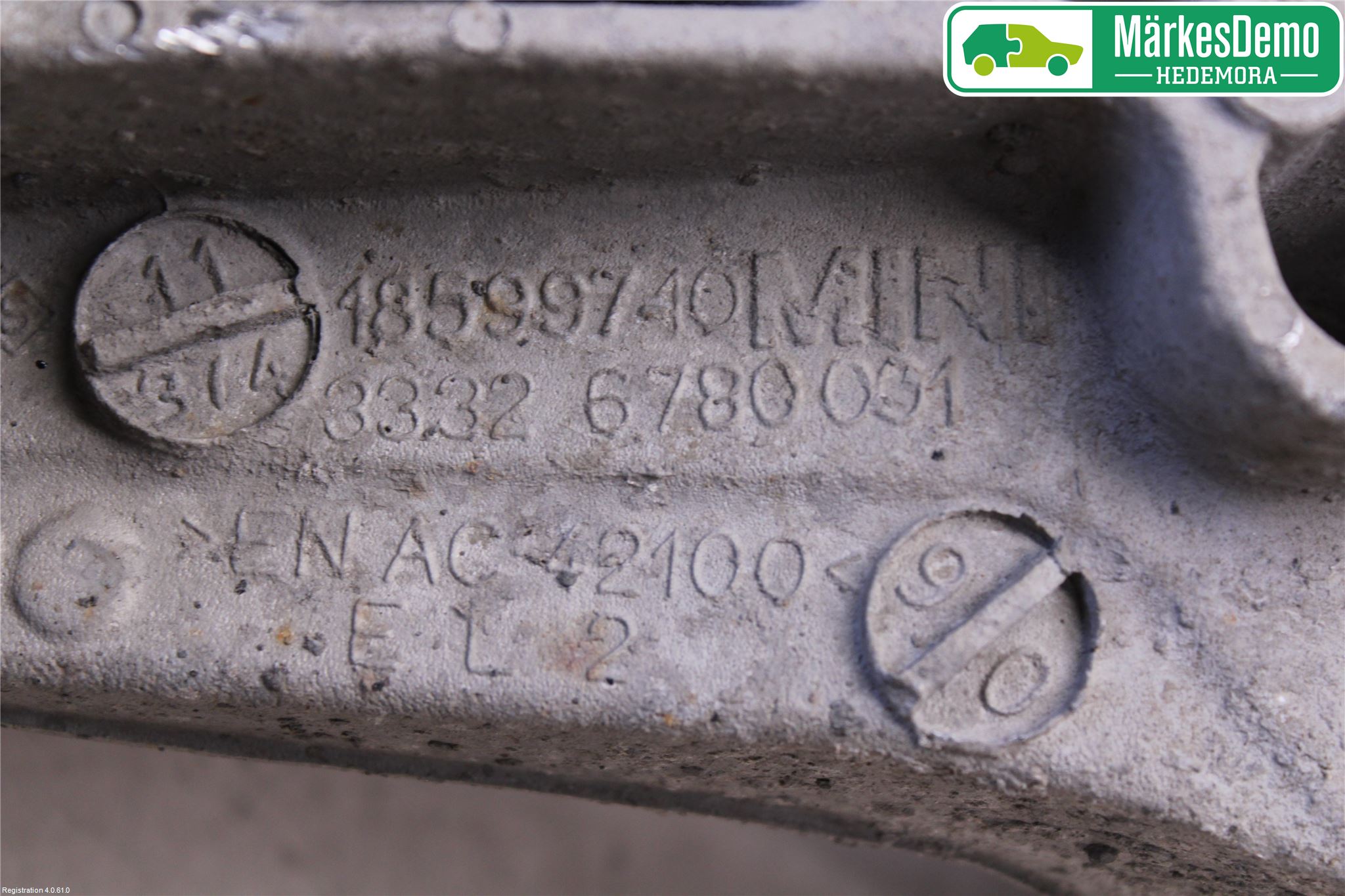 Mini COUPE R56 05-14 Hjullagerhus-Spindel Hö B