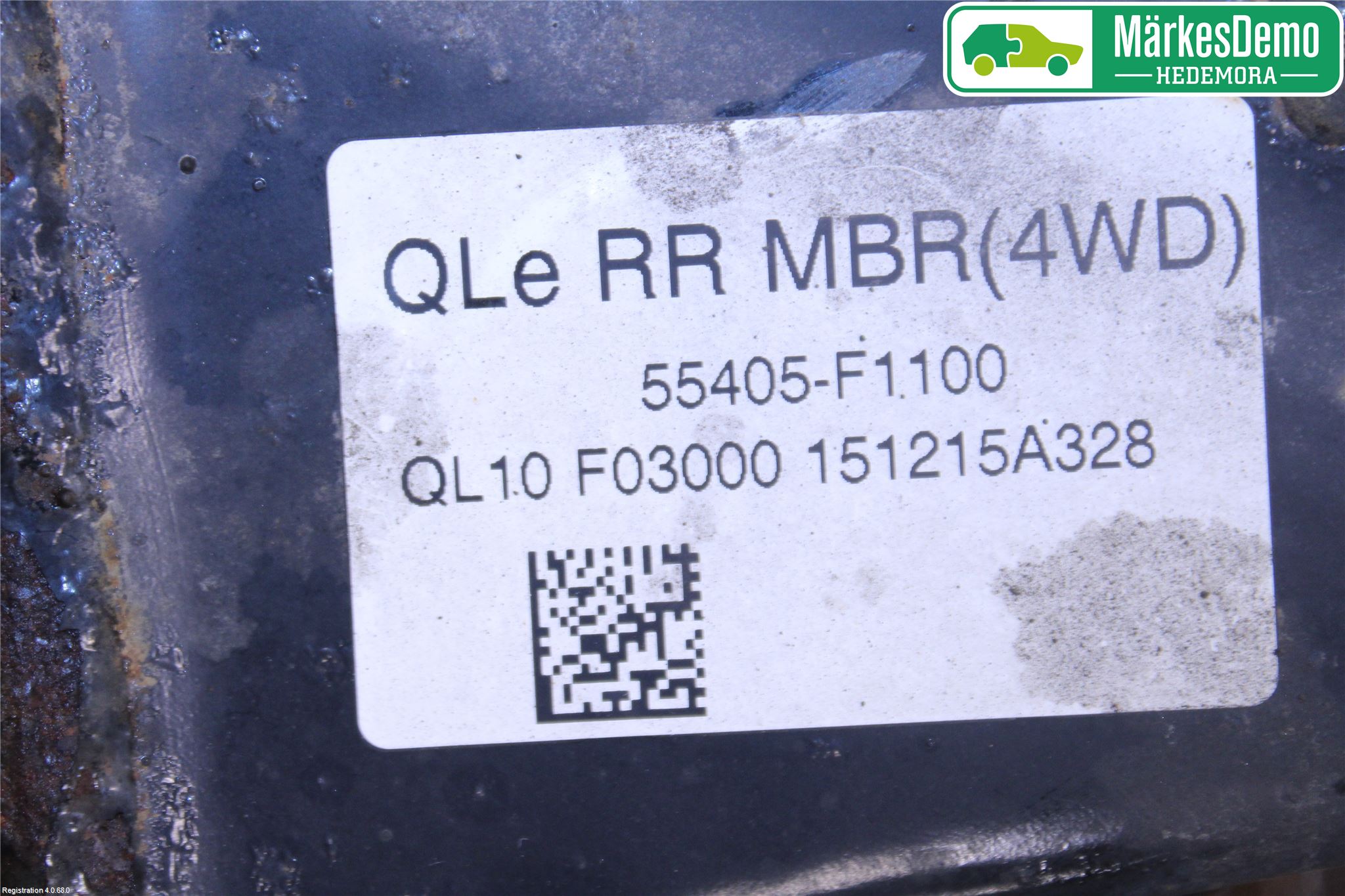 Kia SPORTAGE (QL) 16-21 Bakaxelbalk