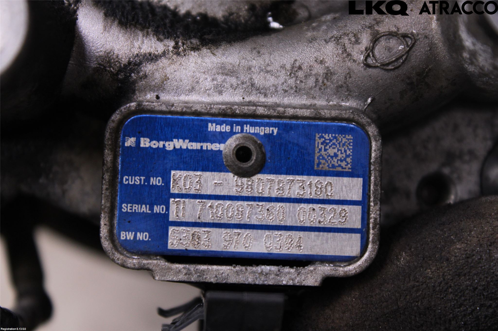 Ford KUGA 17-19 Turboaggregat