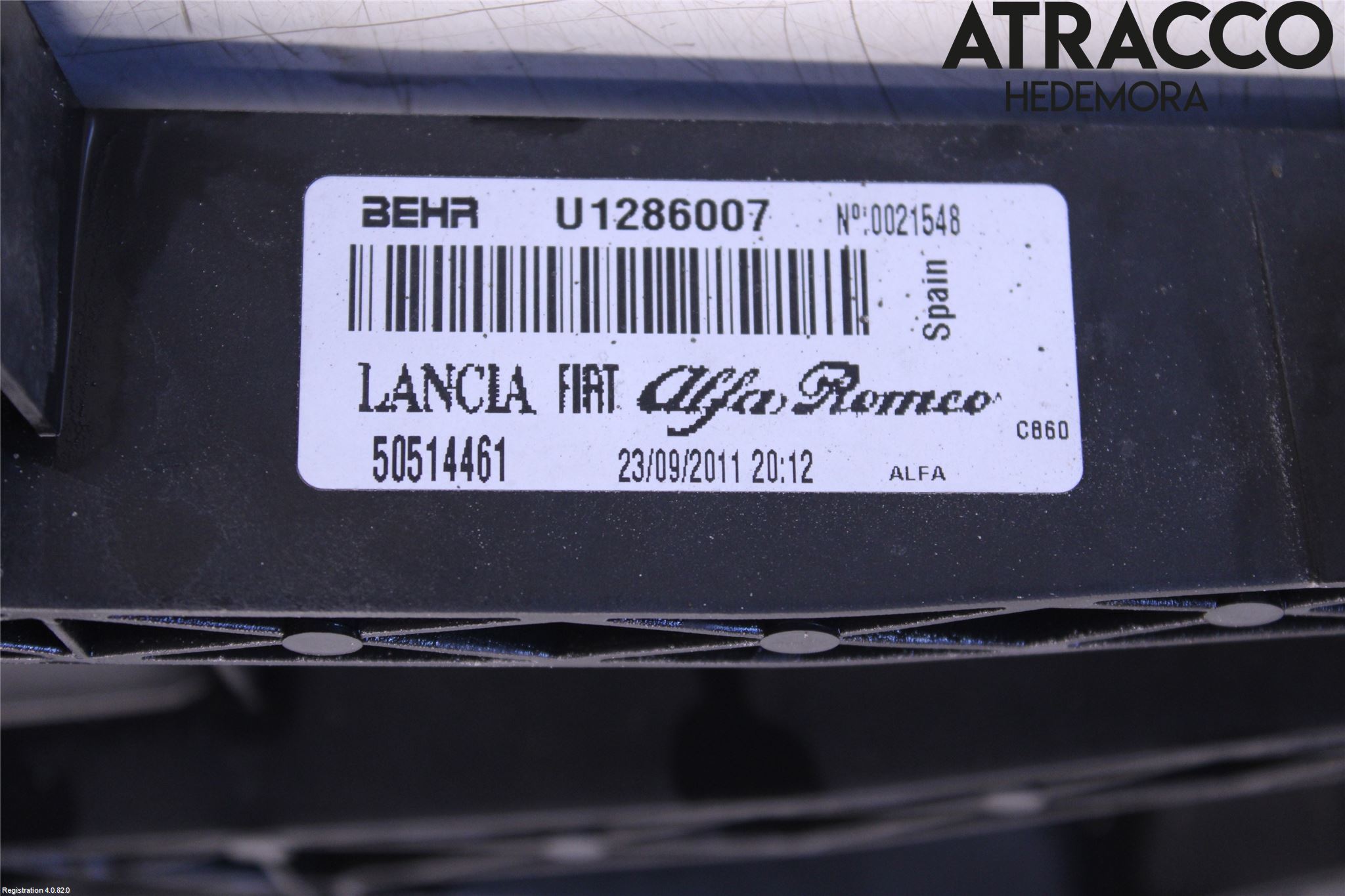 Alfa GIULIETTA Kylfläkt El