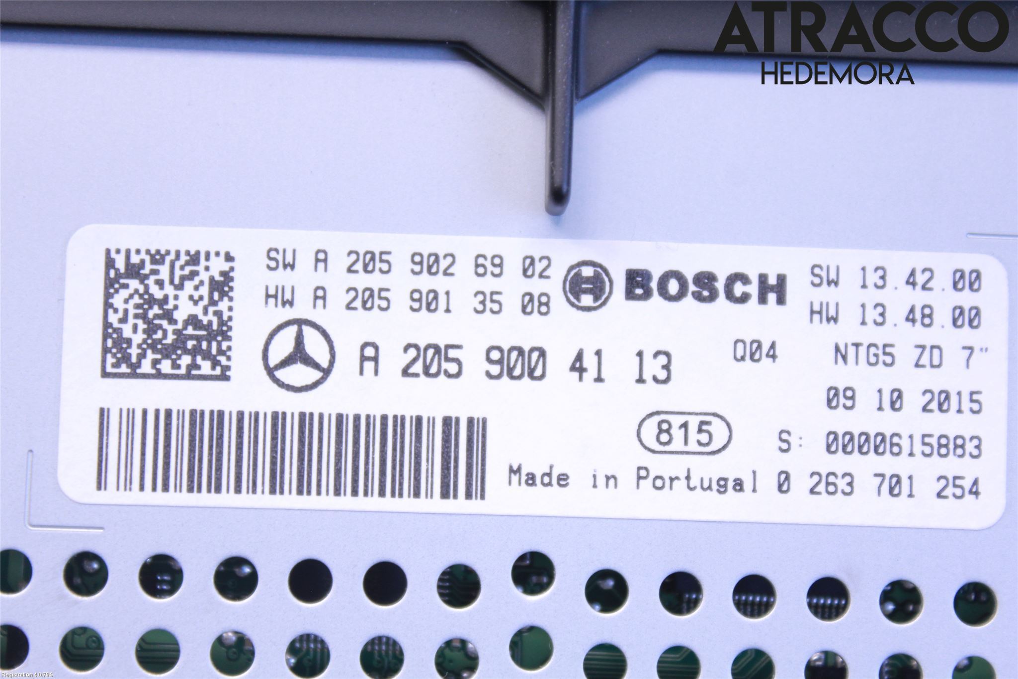Mercedes-Benz MB C-KLASS (W205) 14-21 Bildskärm