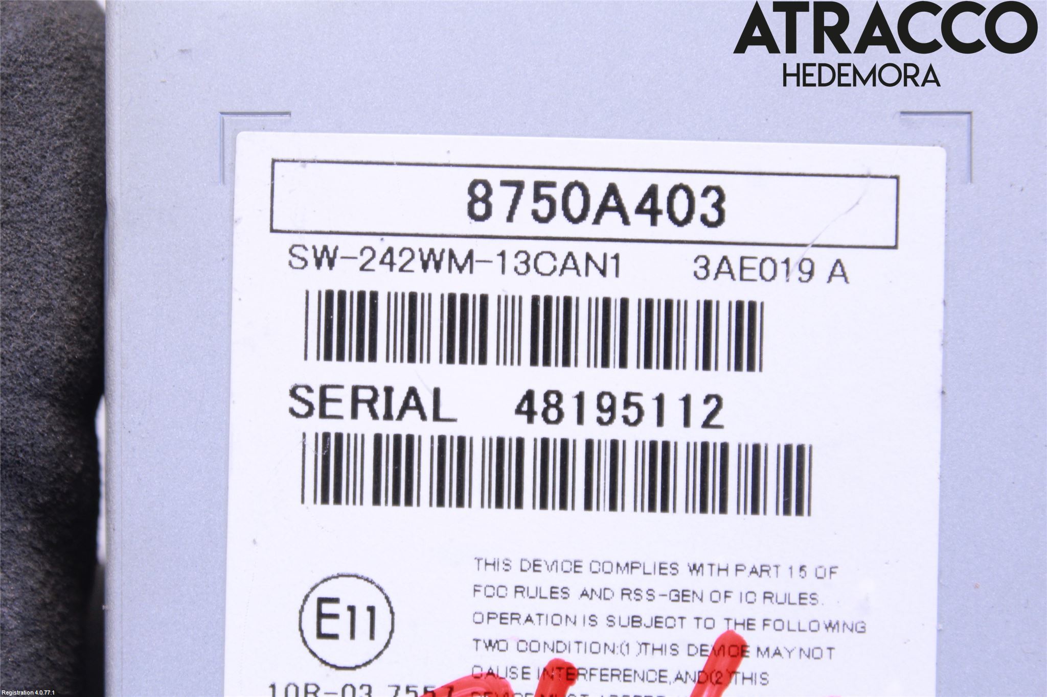 Mitsubishi OUTLANDER 13-21 Styrenhet Övrigt