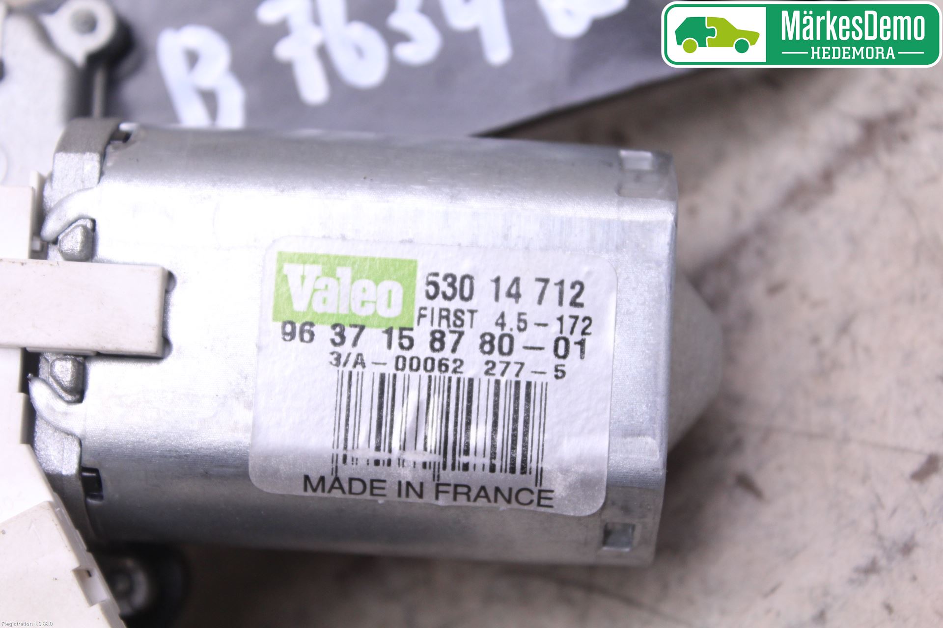 Mopedbil Ligier LIGIER JS 50 Torkarmotor Baklucka
