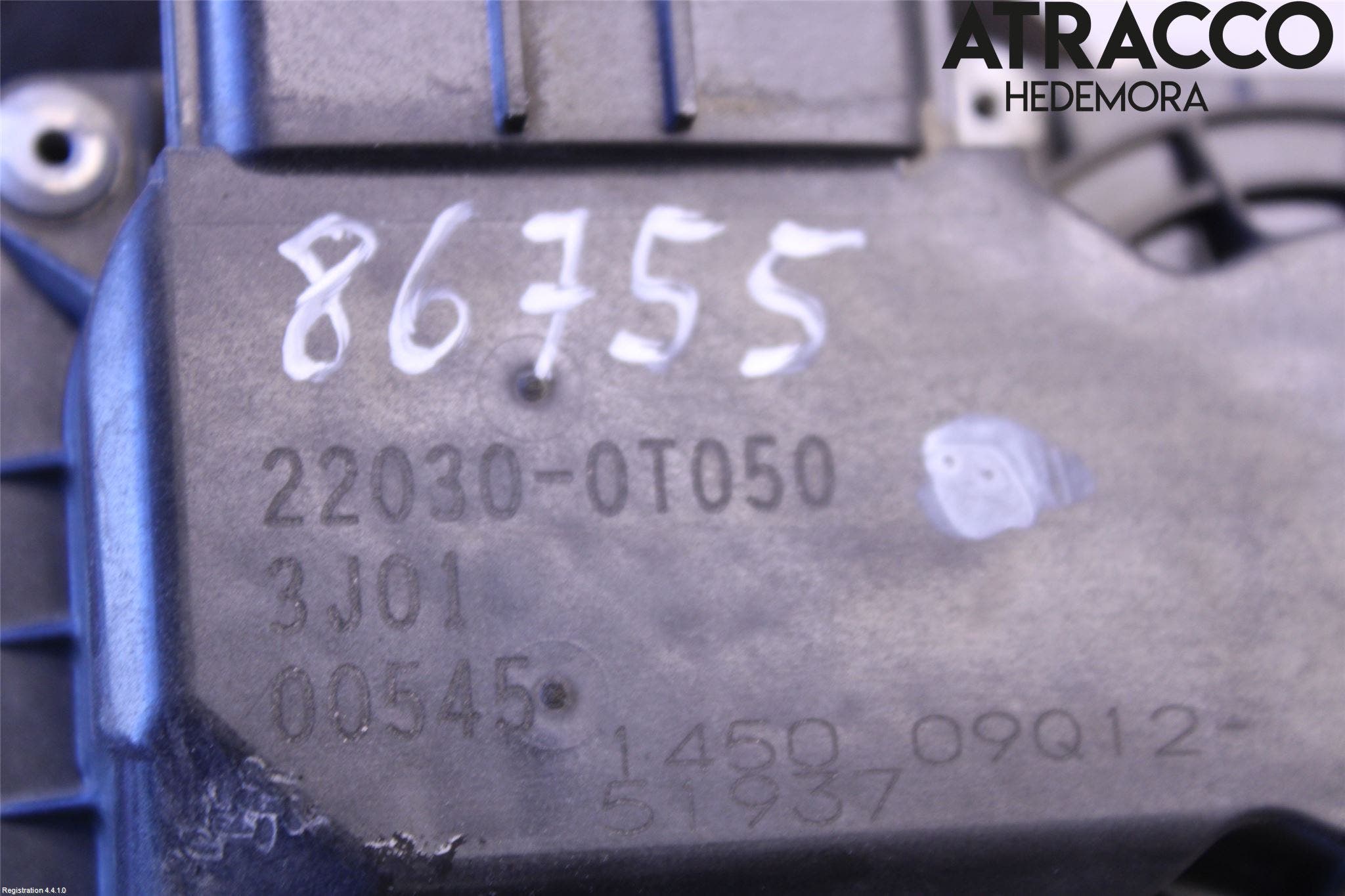 Toyota AURIS 13-19 Injspjällhus