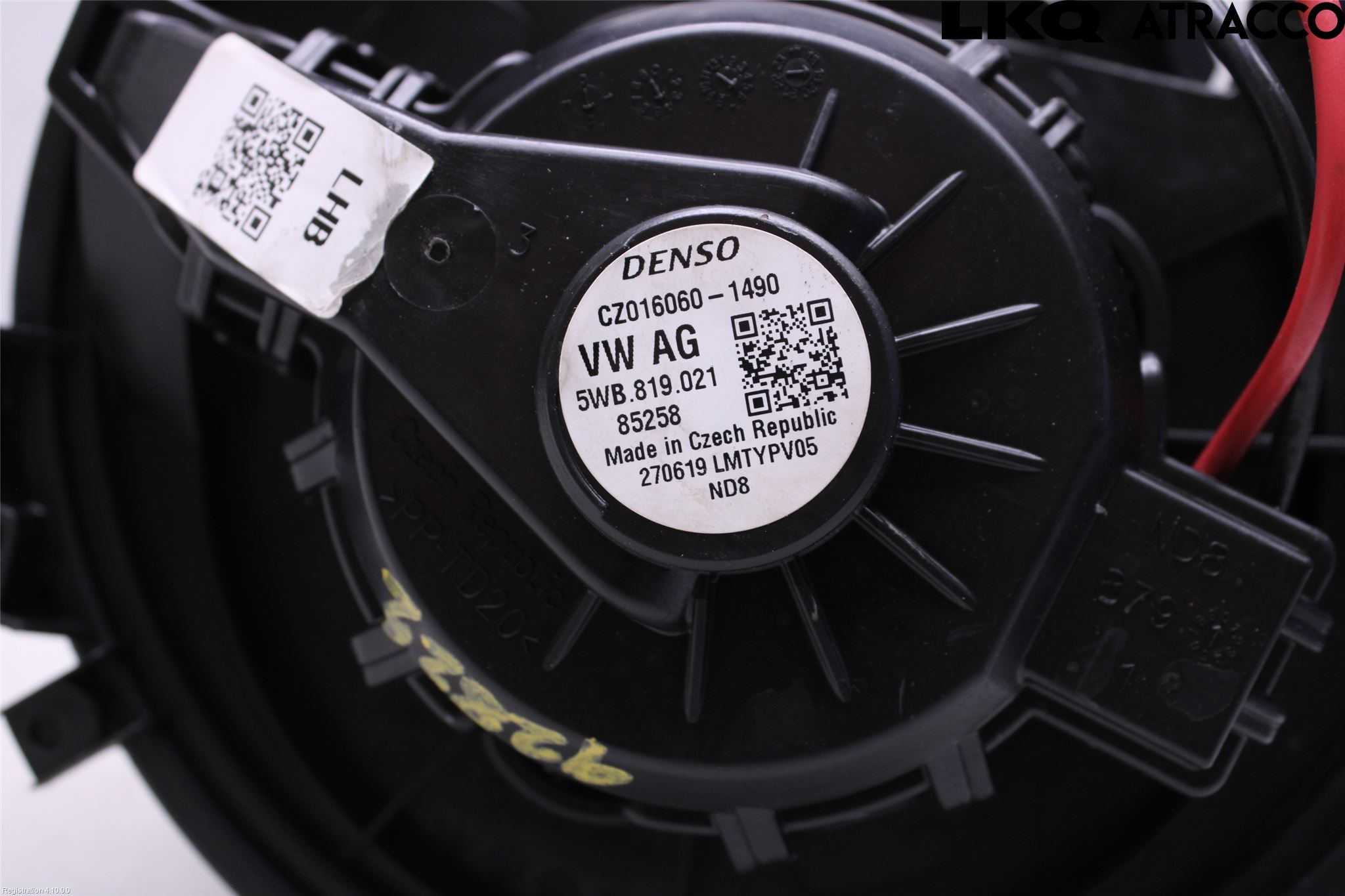 Volkswagen VW CRAFTER II / E-CRAFTER 17- Ac Värmefläkt