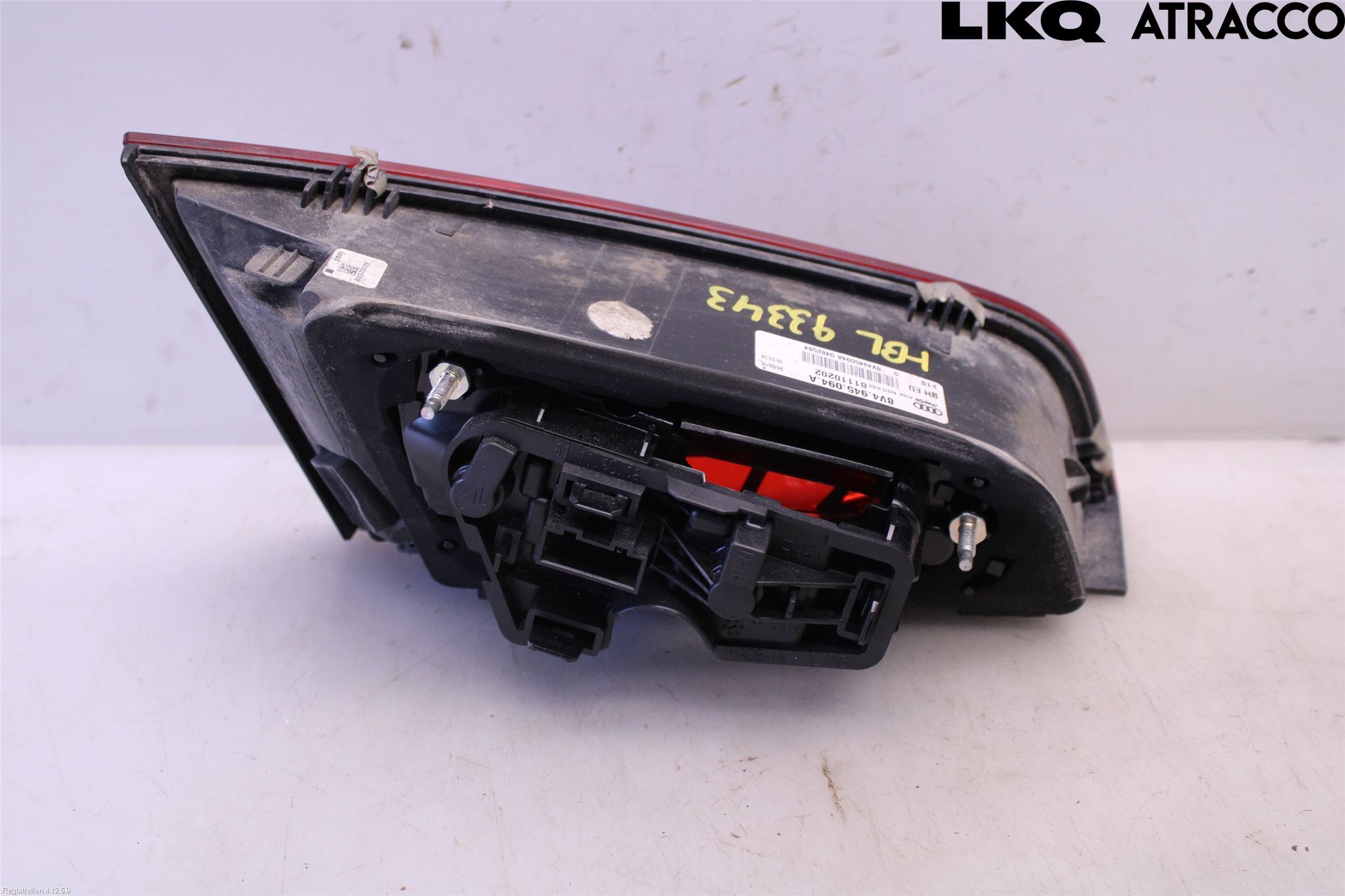 Audi A3/S3 8V 13-20 Bakljus Lucka Hö