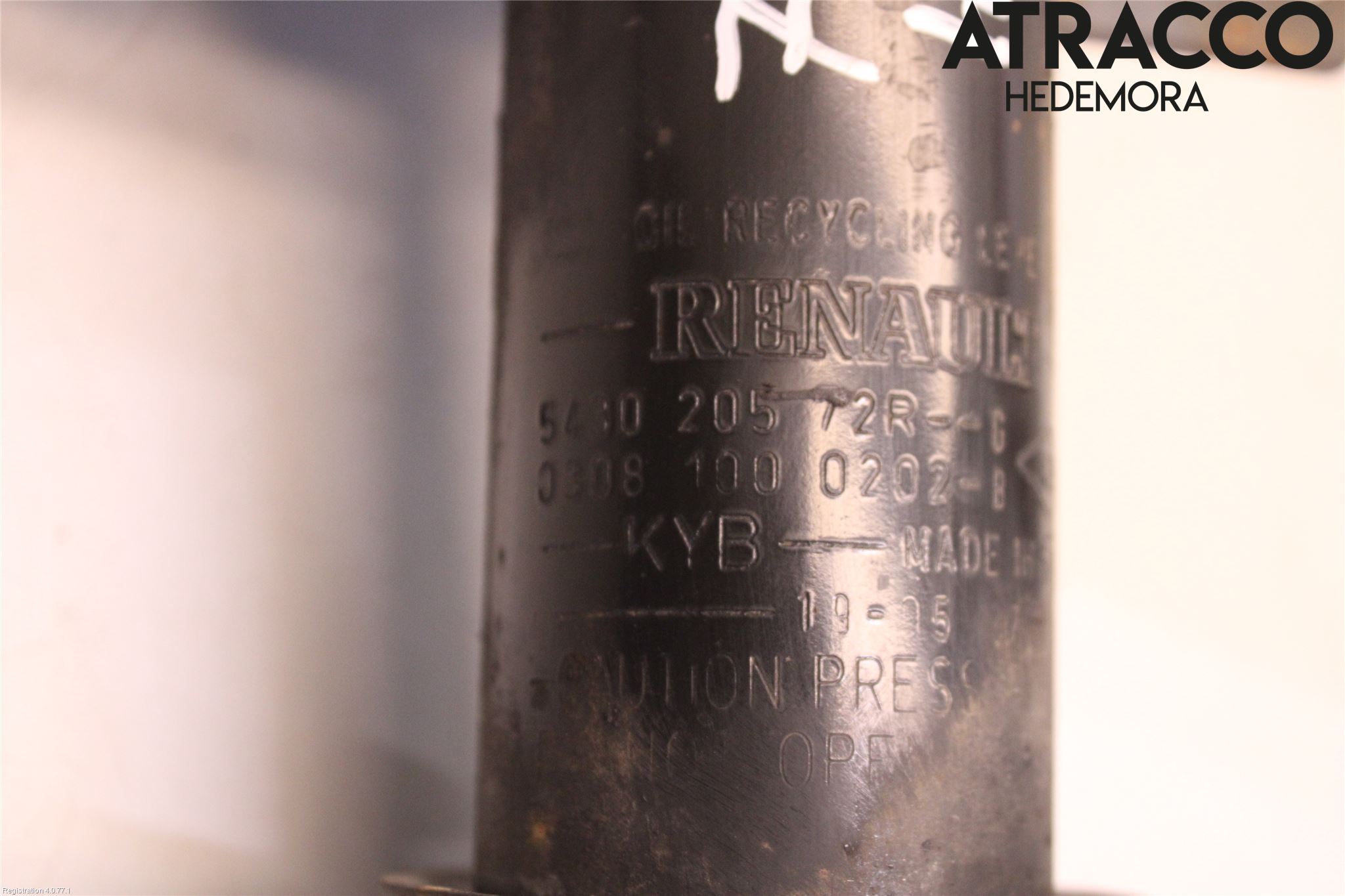 Renault KANGOO II 15-21 Fjäderben Fram Höger