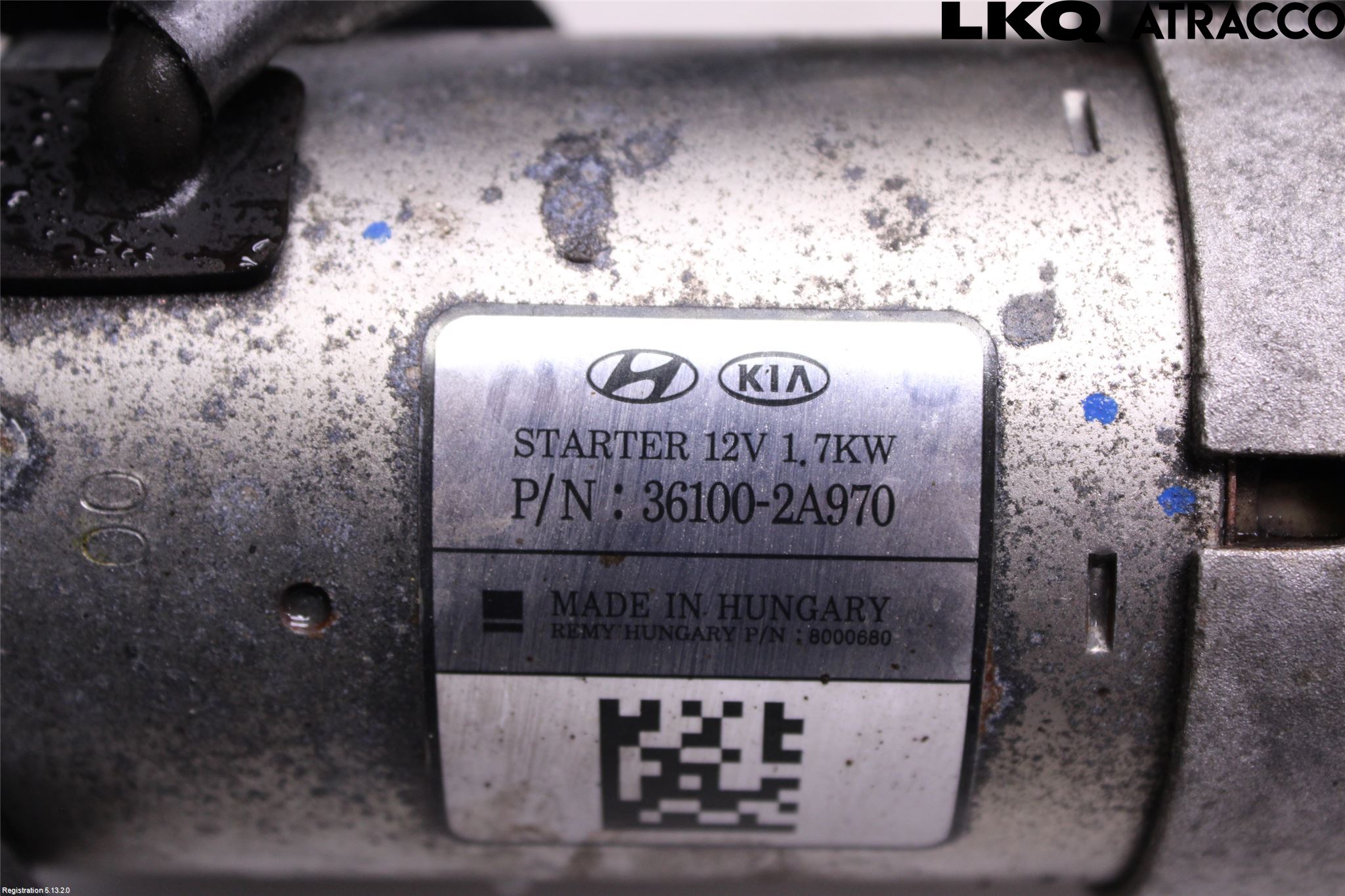 Kia CEED 12-18 Startmotor Diesel