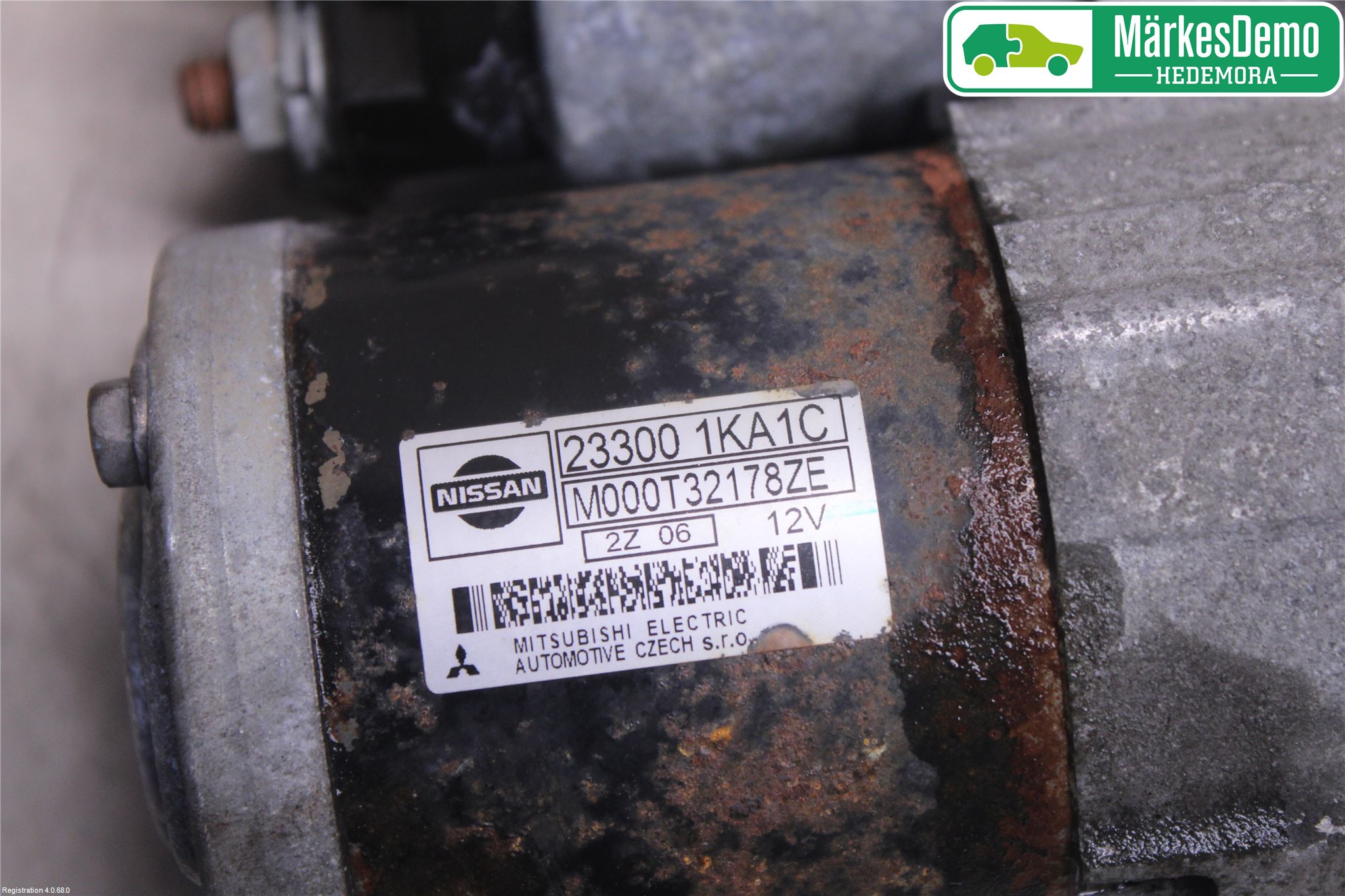 Nissan JUKE 10-14 Startmotor