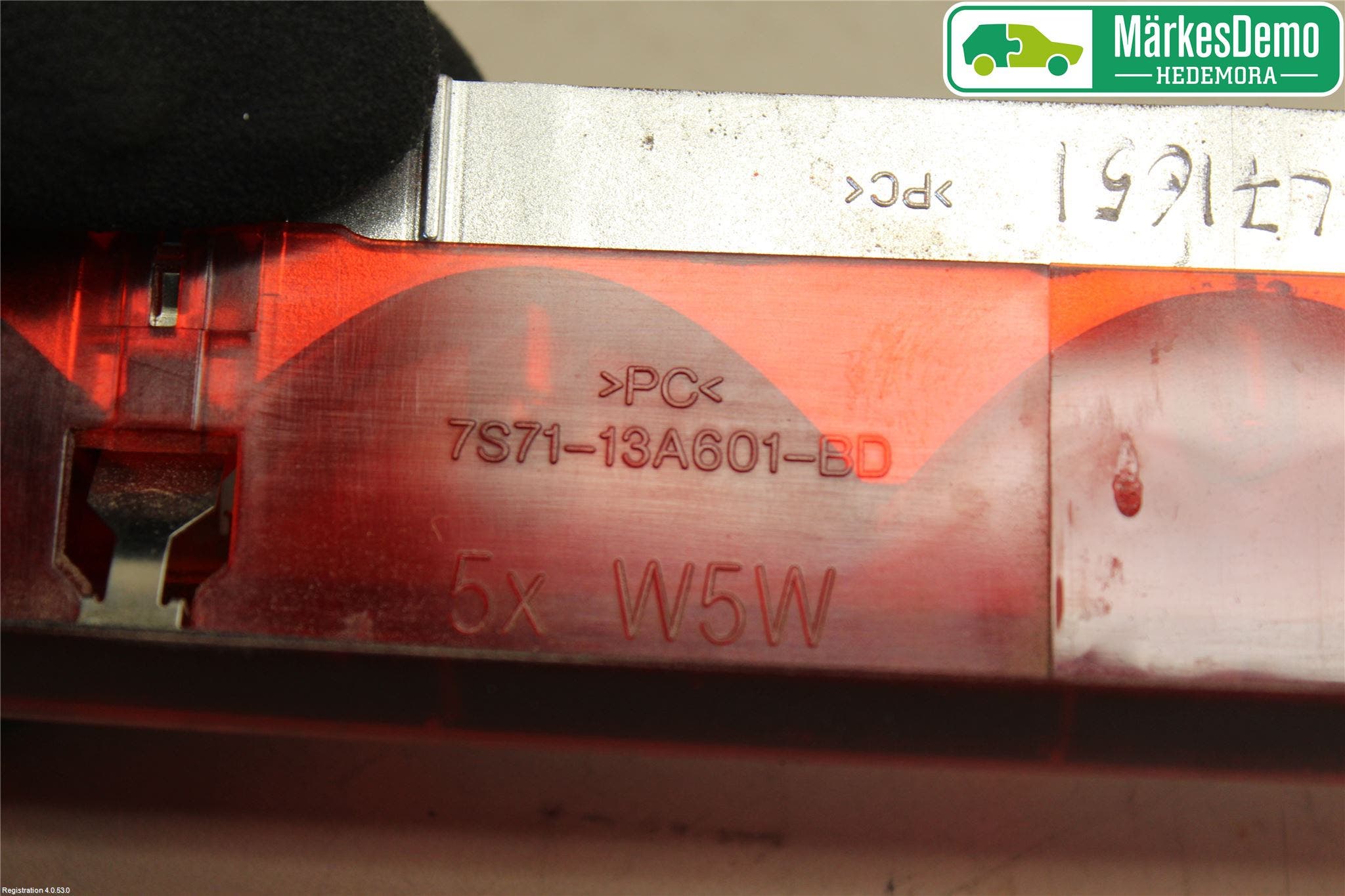 Ford MONDEO 07-15 Bromsljus Bakruta