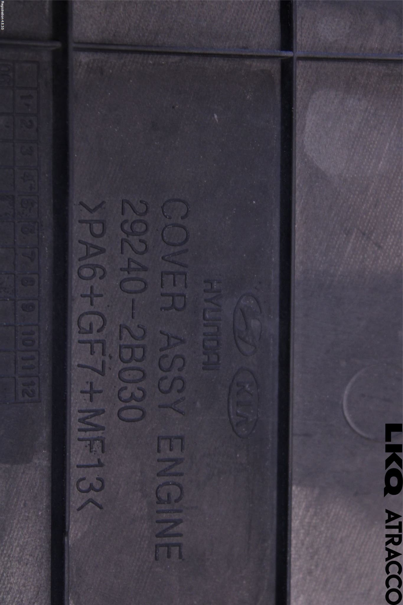 Kia CEED 06-12 Motorkåpa