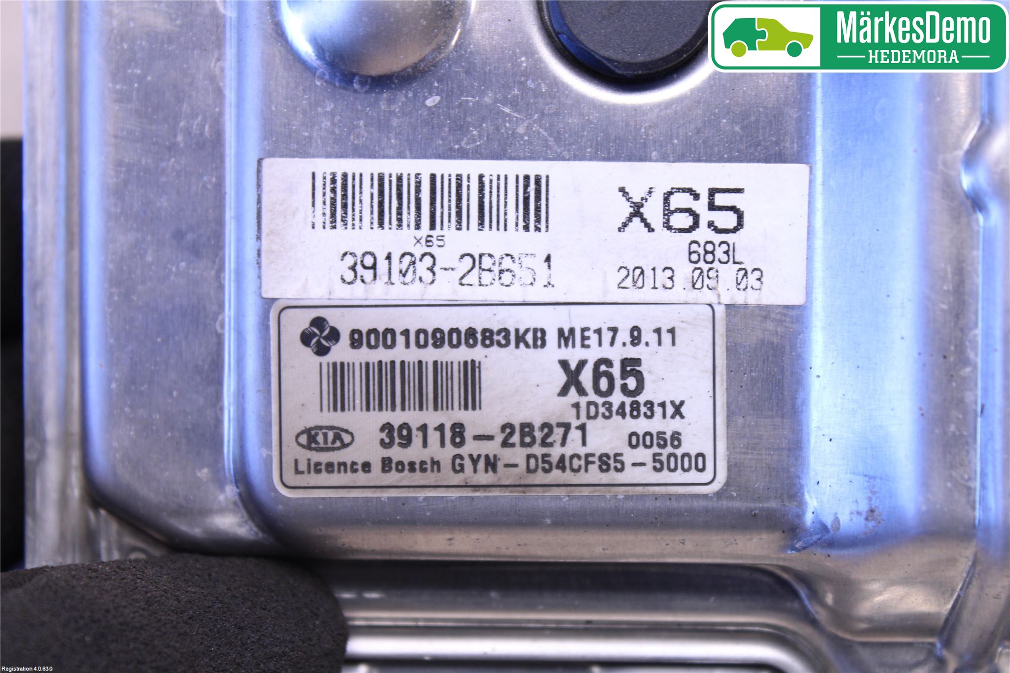 Kia VENGA 10-19 Styrenhet Insprut Bensin