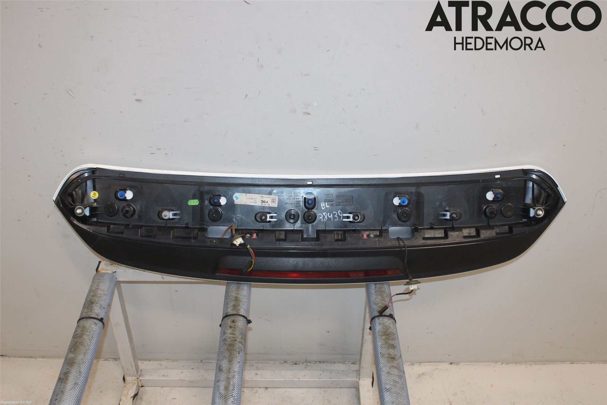 Audi A4/S4 B9 16-19 Spoiler Baklucka