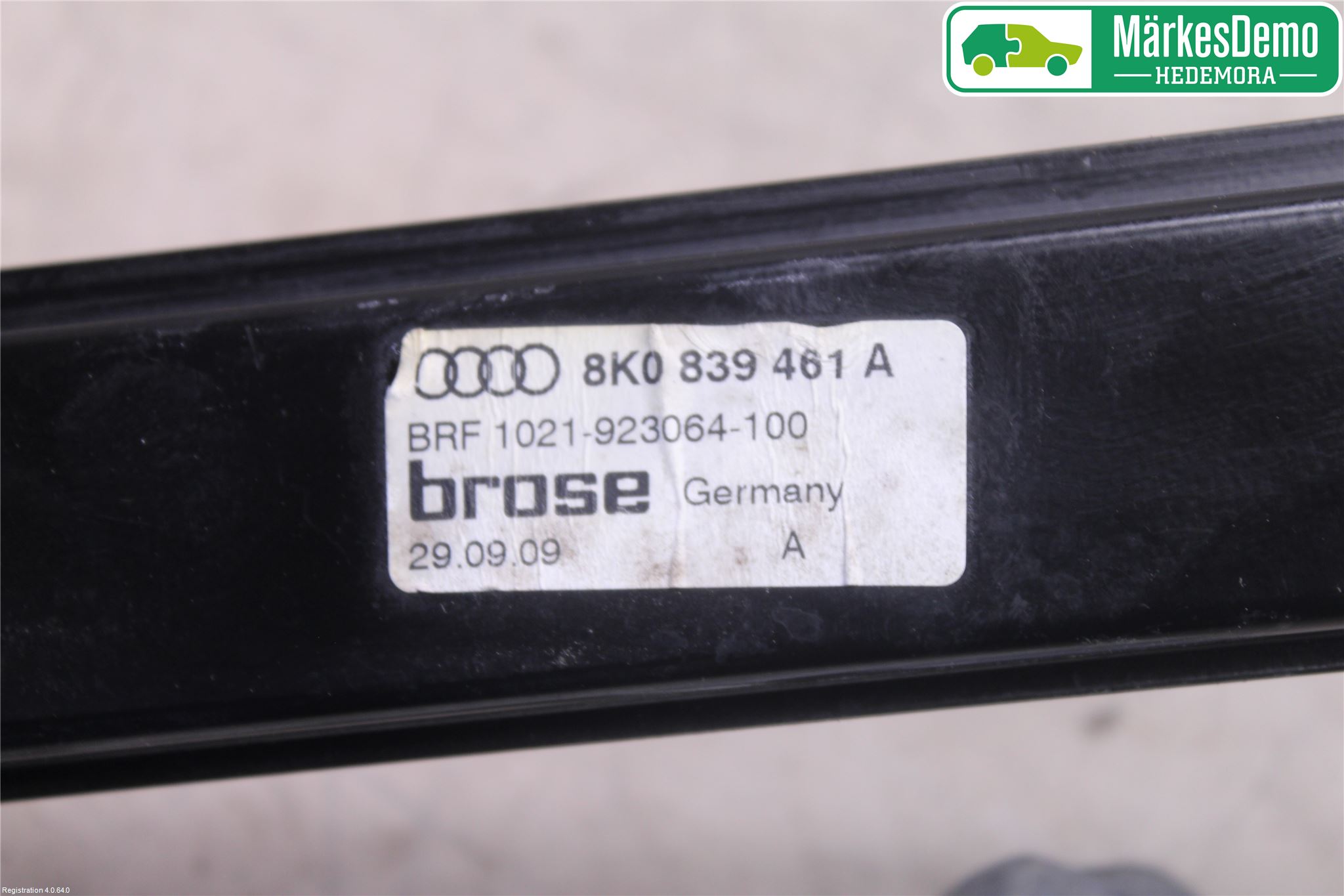 Audi A4 ALLROAD 09-16 Fönsterhiss El Kompl