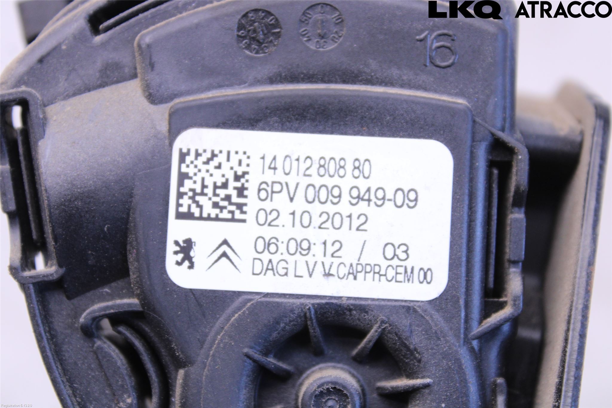 Peugeot EXPERT 15-16 Gaspedal