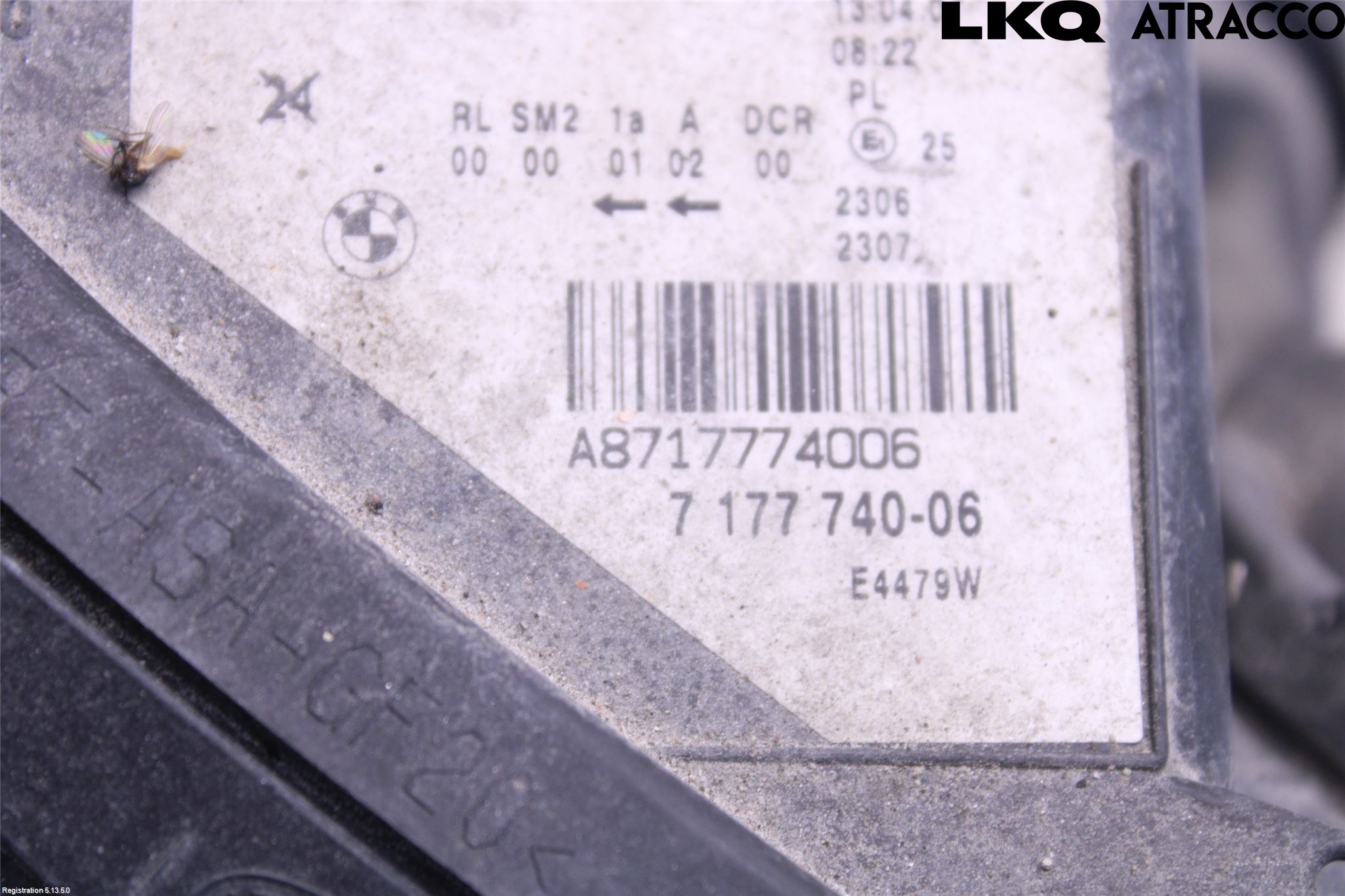BMW 5 E60/61 Sed/Tou 02-10 Strålkastare Höger