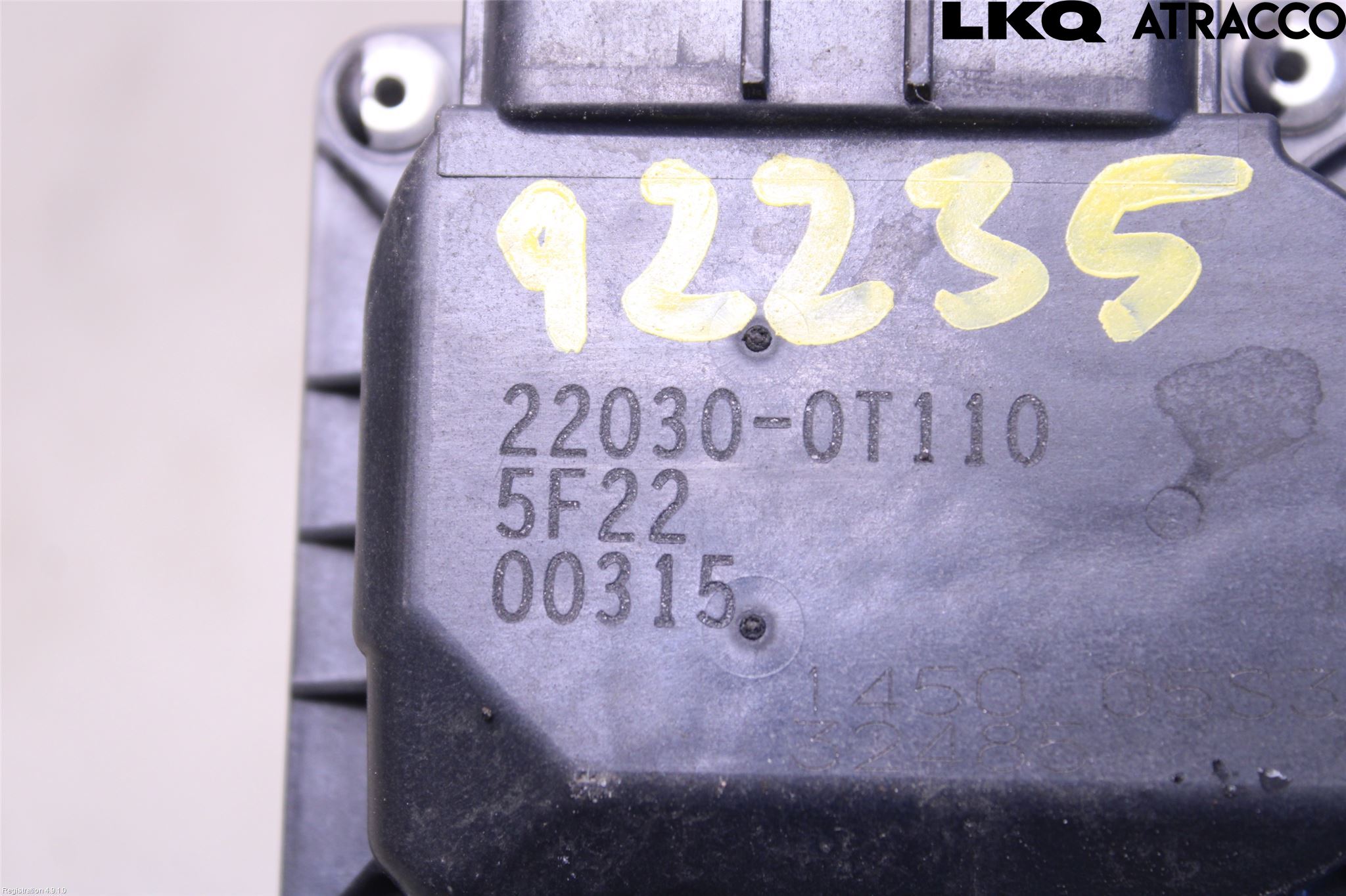 Toyota AURIS 13-19 Injspjällhus