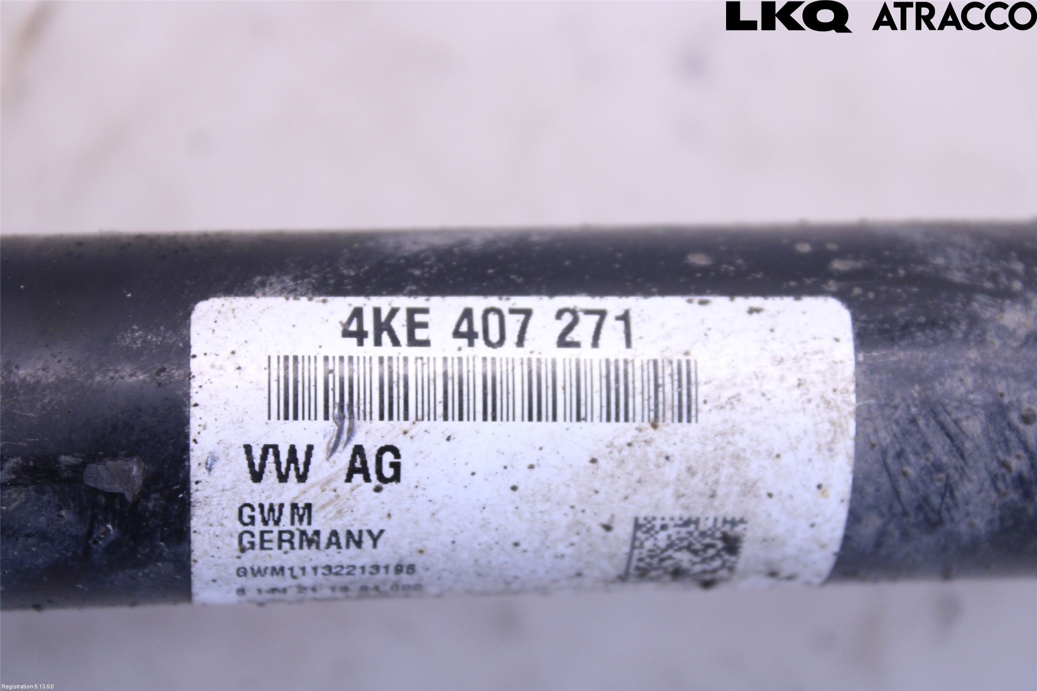 Audi E-TRON, S GE 19- Drivaxel Fram Höger