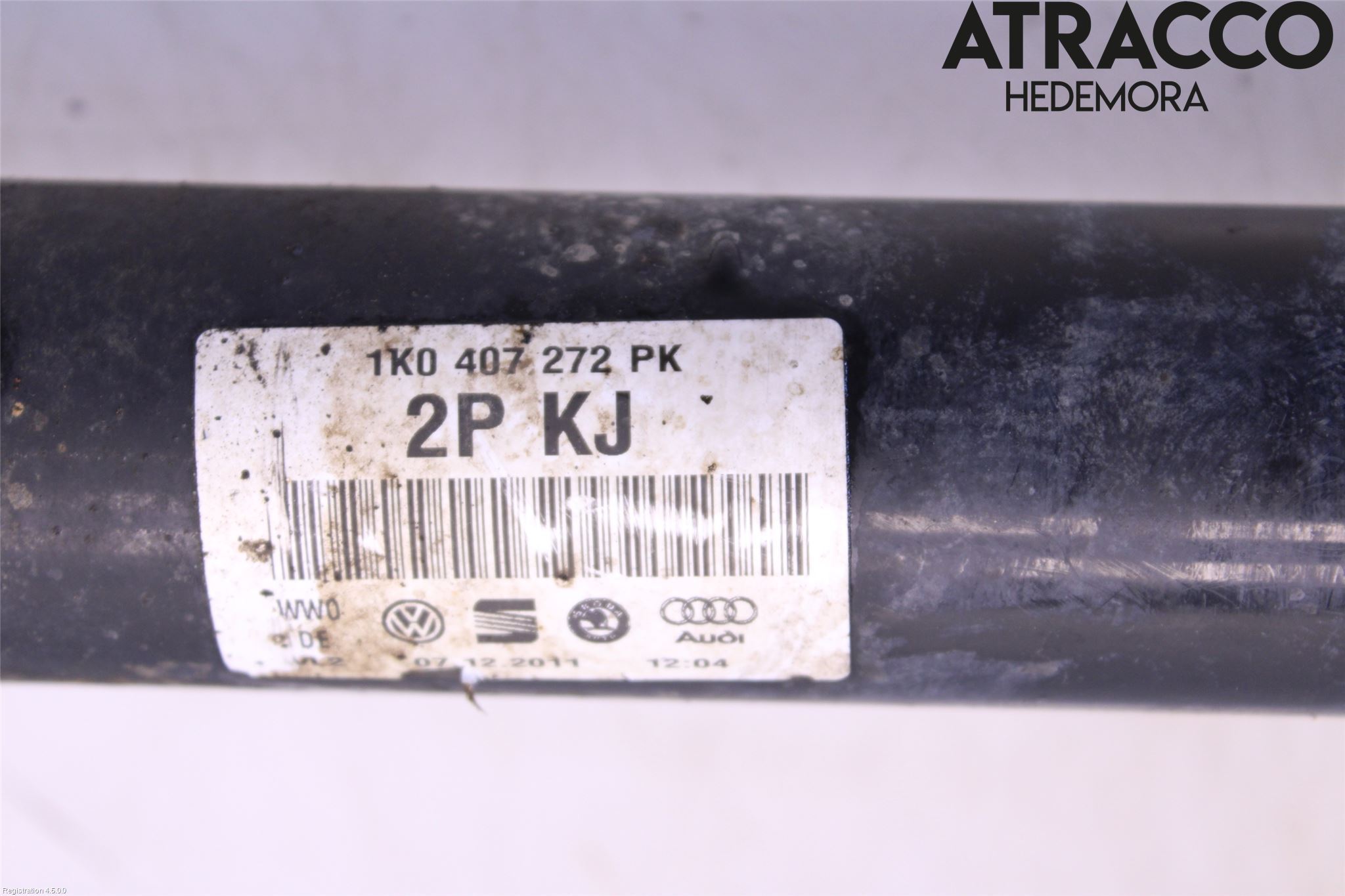 Volkswagen VW PASSAT 11-14 Drivaxel Fram Höger