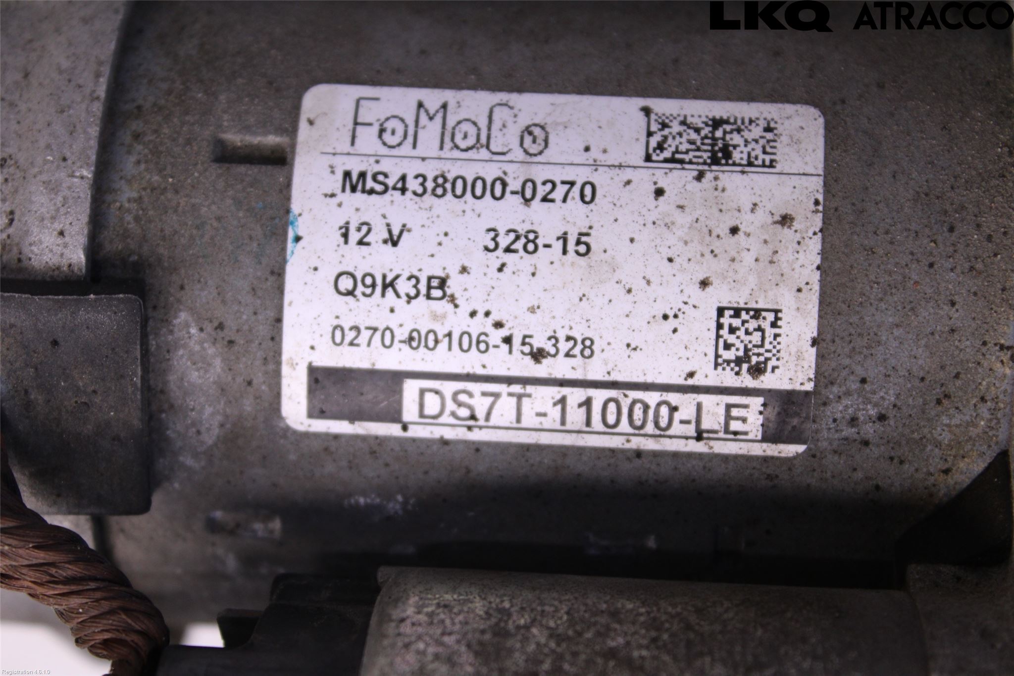 Ford MONDEO 15-22 Startmotor Diesel